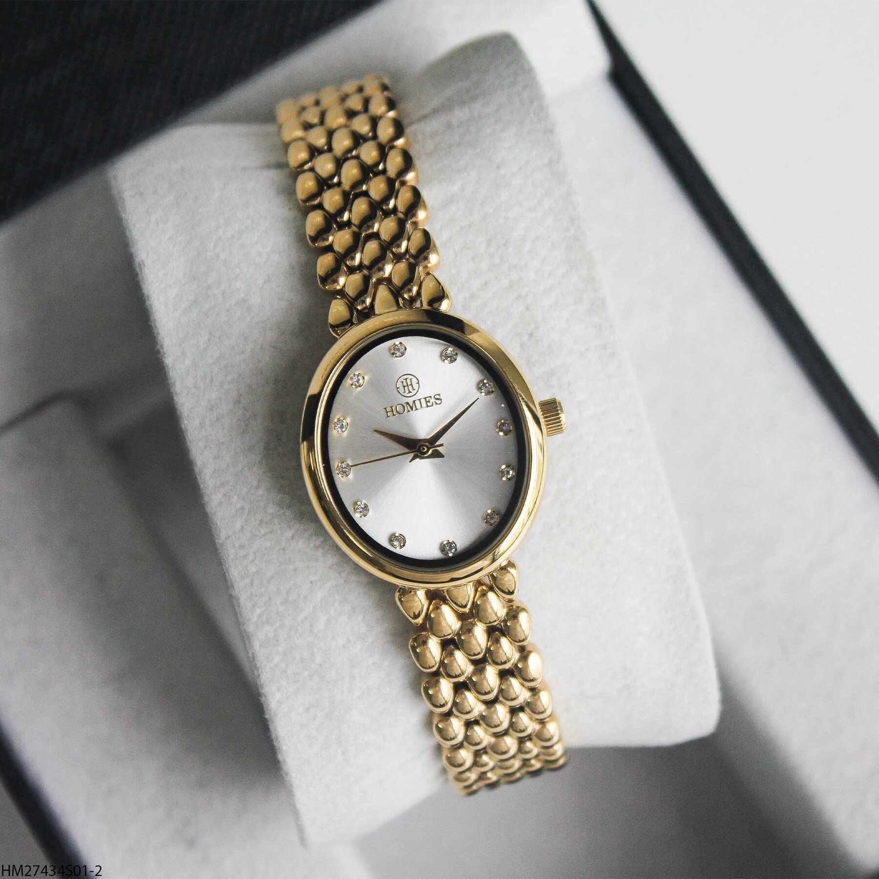 Homies HM27434S01-2 Steel Strap Women Watch