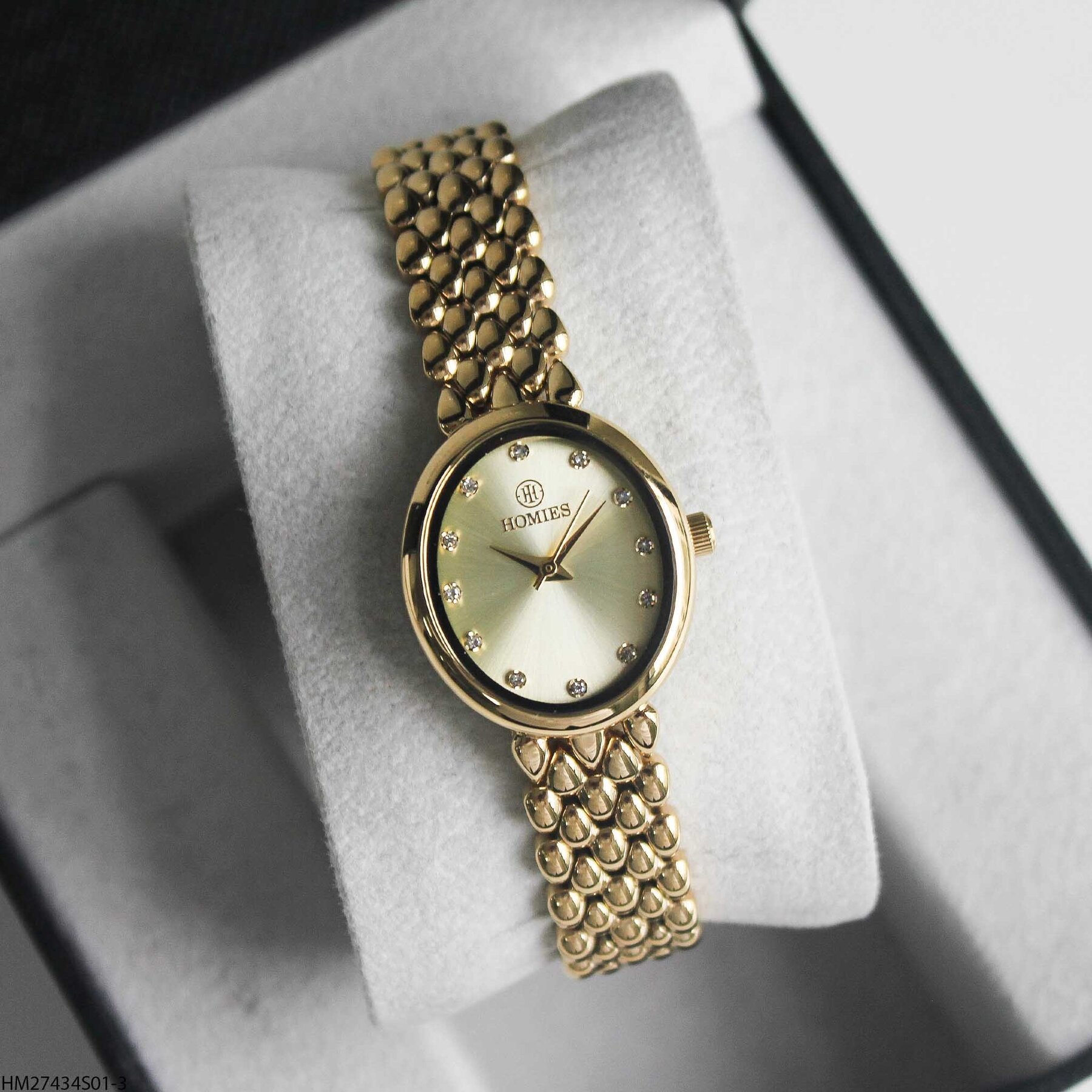 Homies HM27434S01-3 Çelik kordonlu Kadın Kol Saati