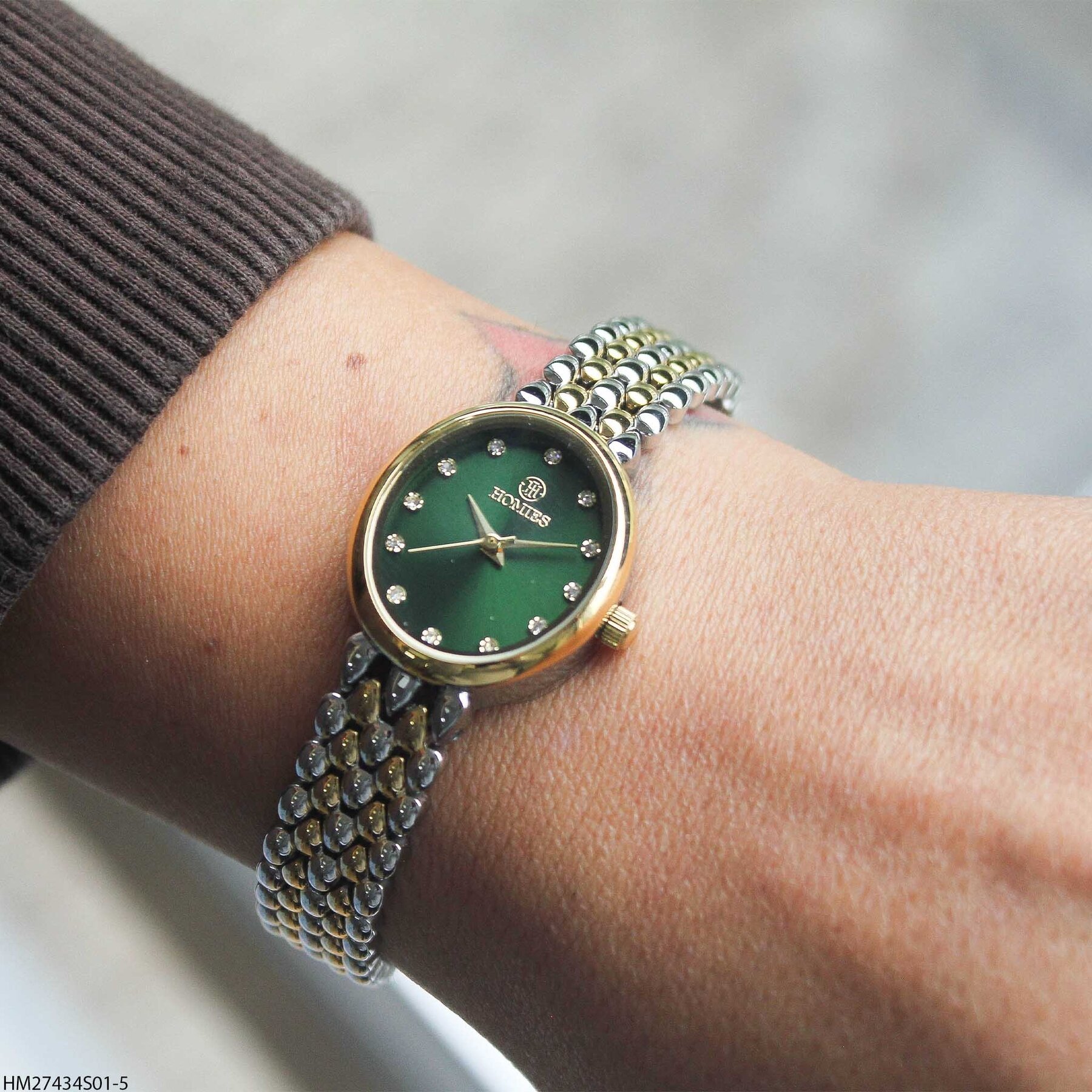 Homies HM27434S01-5 Steel Strap Women Watch