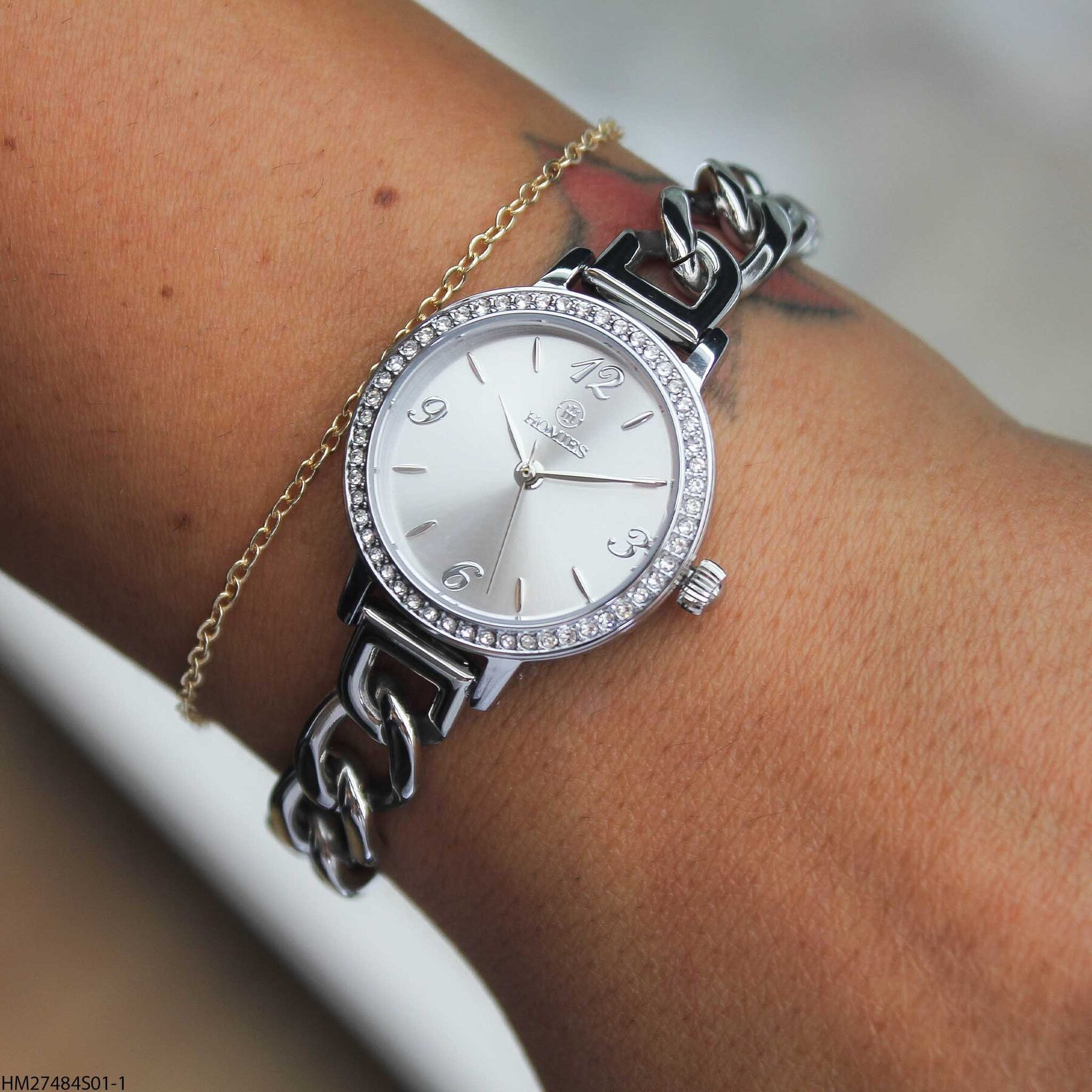 Homies HM27484S01-1 Steel Strap Women Watch