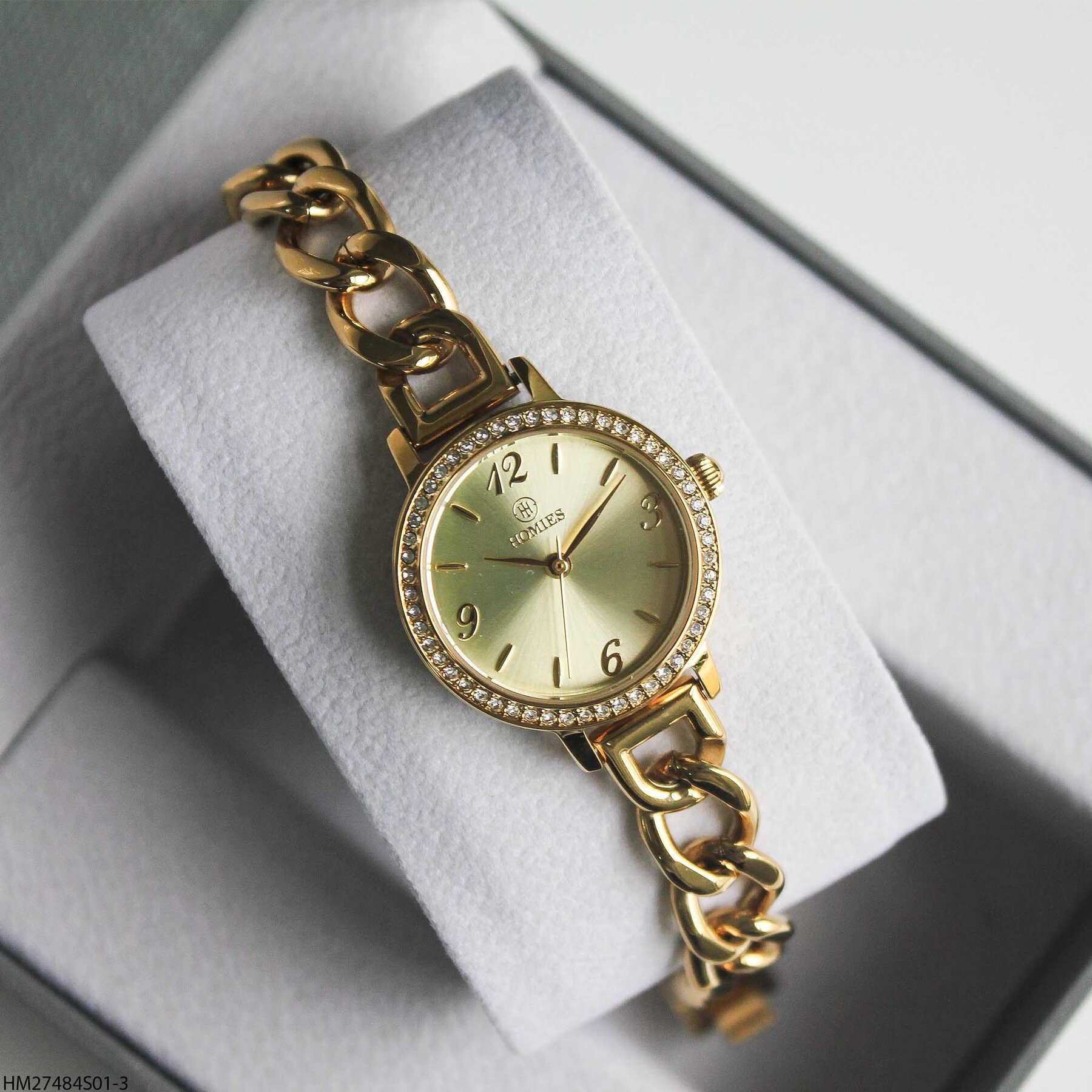 Homies HM27484S01-3 Steel Strap Women Watch