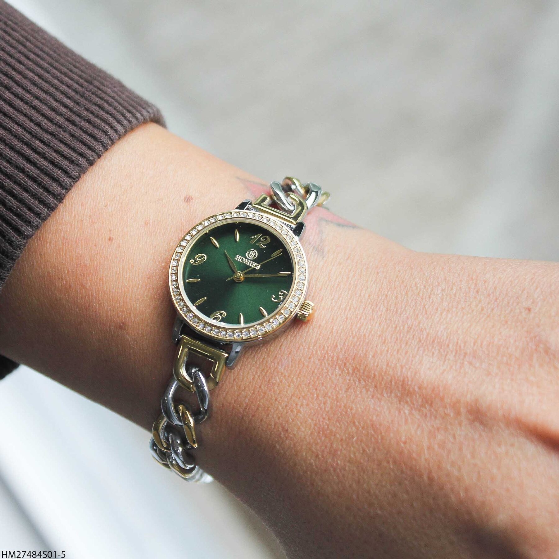 Homies HM27484S01-5 Steel Strap Women Watch