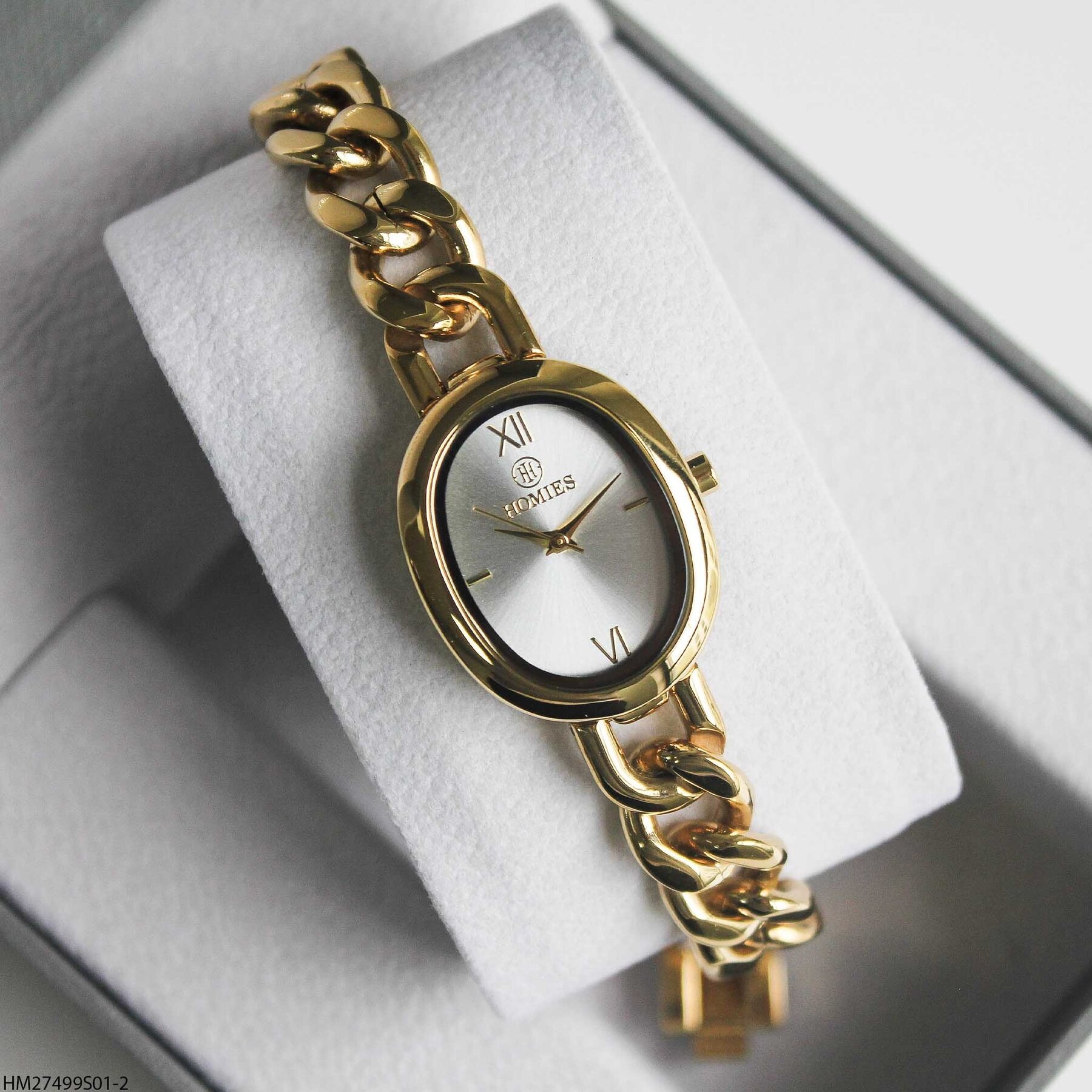 Homies HM27499S01-2 Steel Strap Women Watch