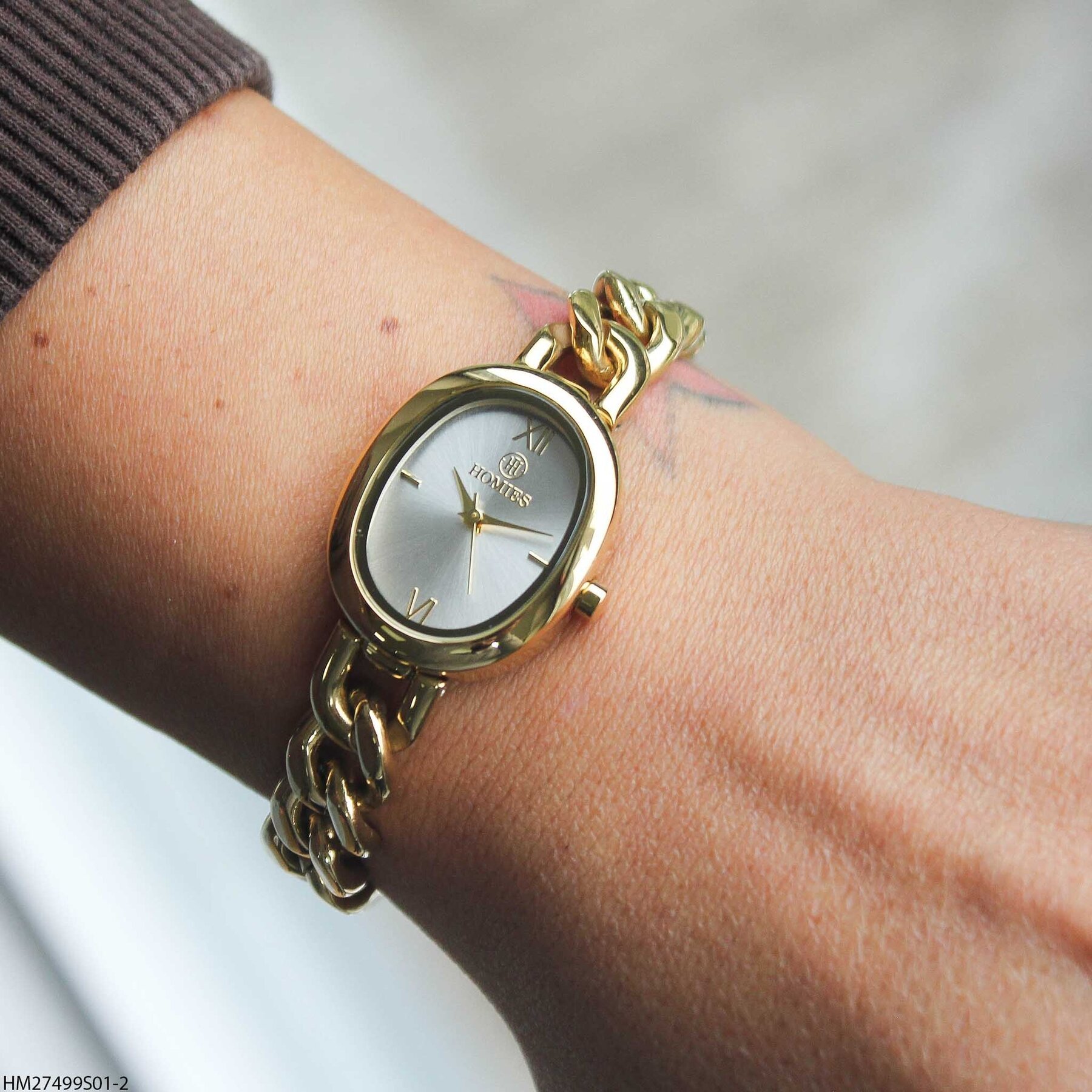 Homies HM27499S01-2 Steel Strap Women Watch