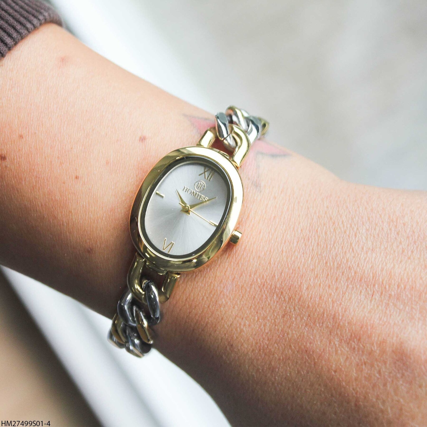 Homies HM27499S01-4 Çelik kordonlu Kadın Kol Saati