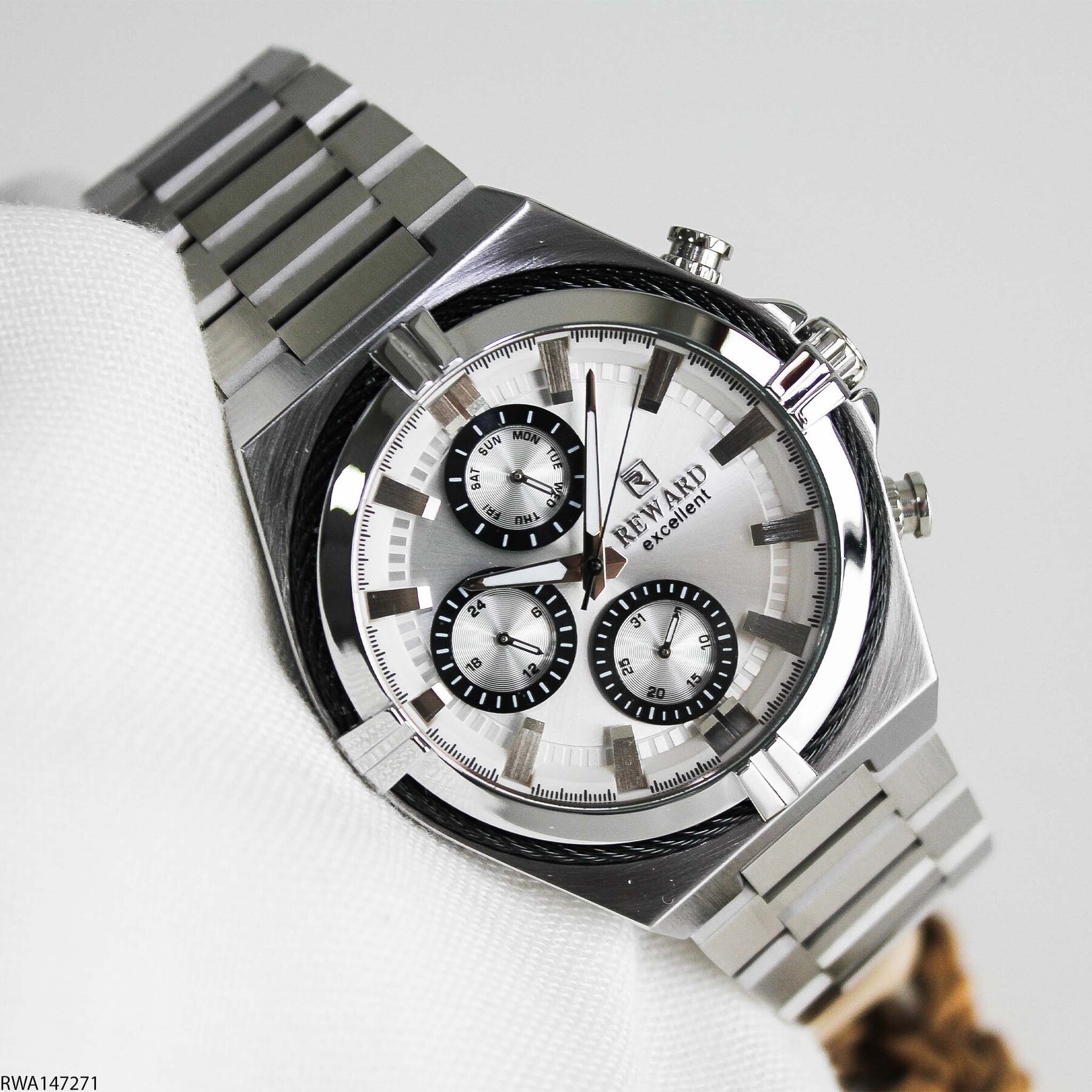 Reward RWA147154 Steel Strap Men Watch