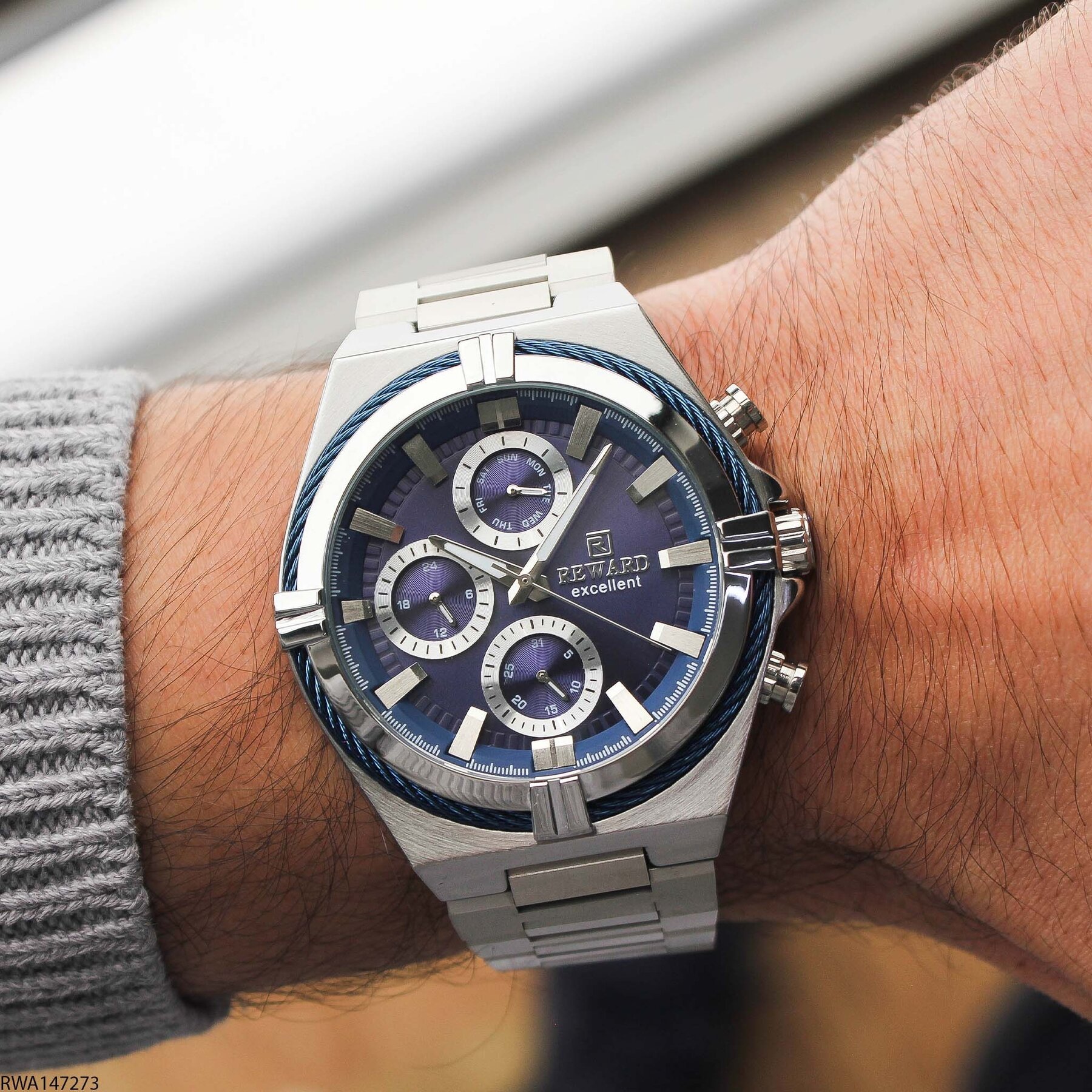 Reward RWA147154 Steel Strap Men Watch