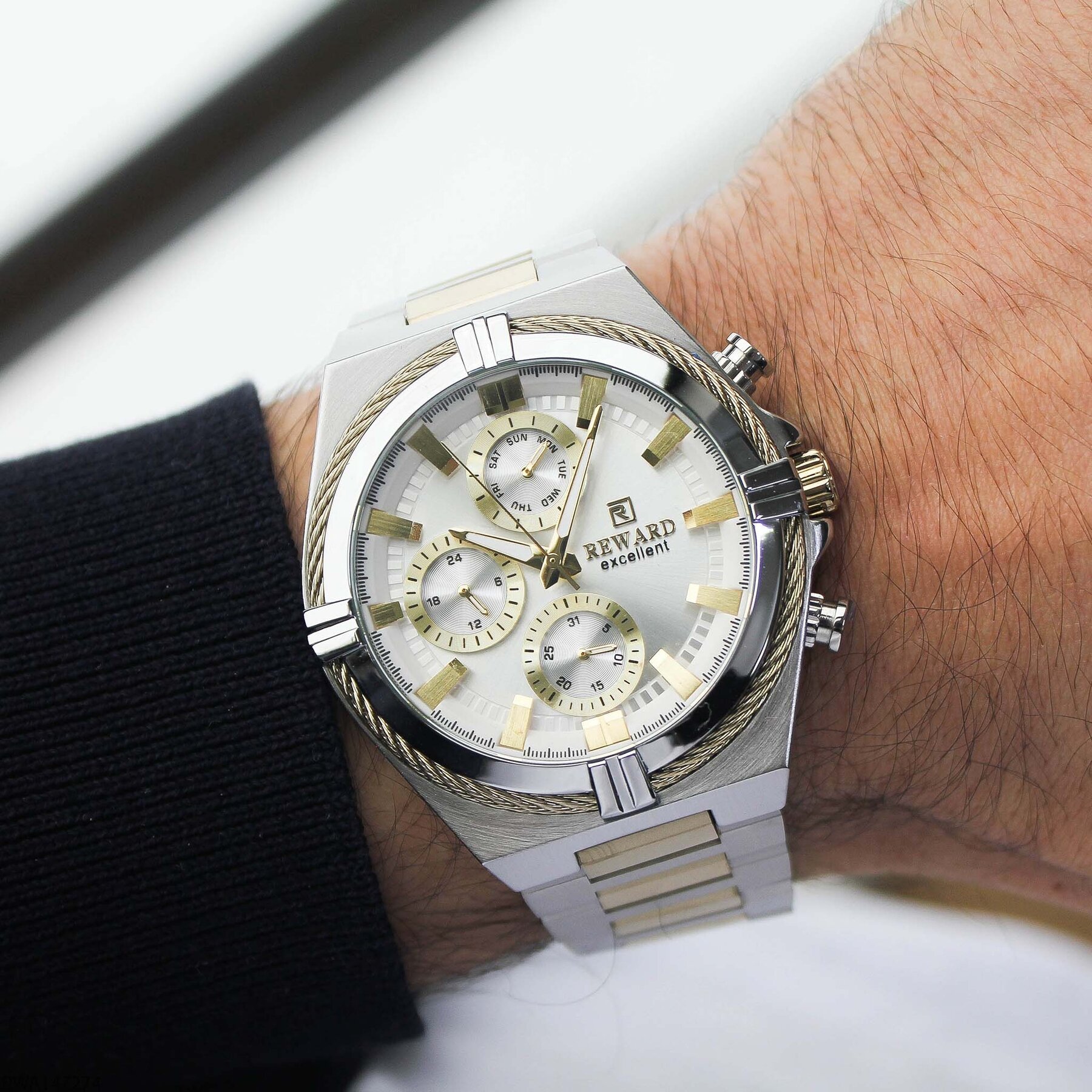 Reward RWA147154 Steel Strap Men Watch