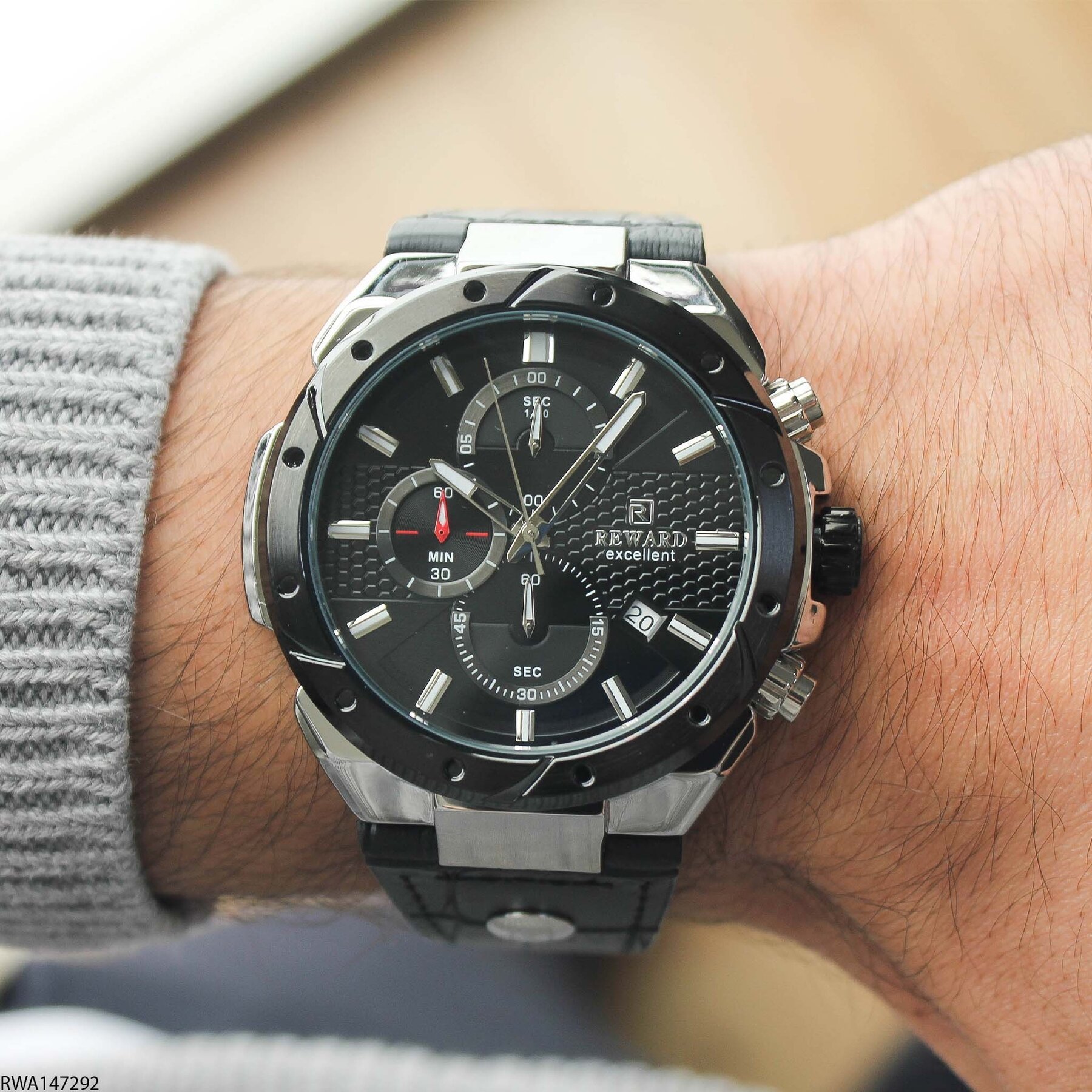 Reward RWA147154 Steel Strap Men Watch