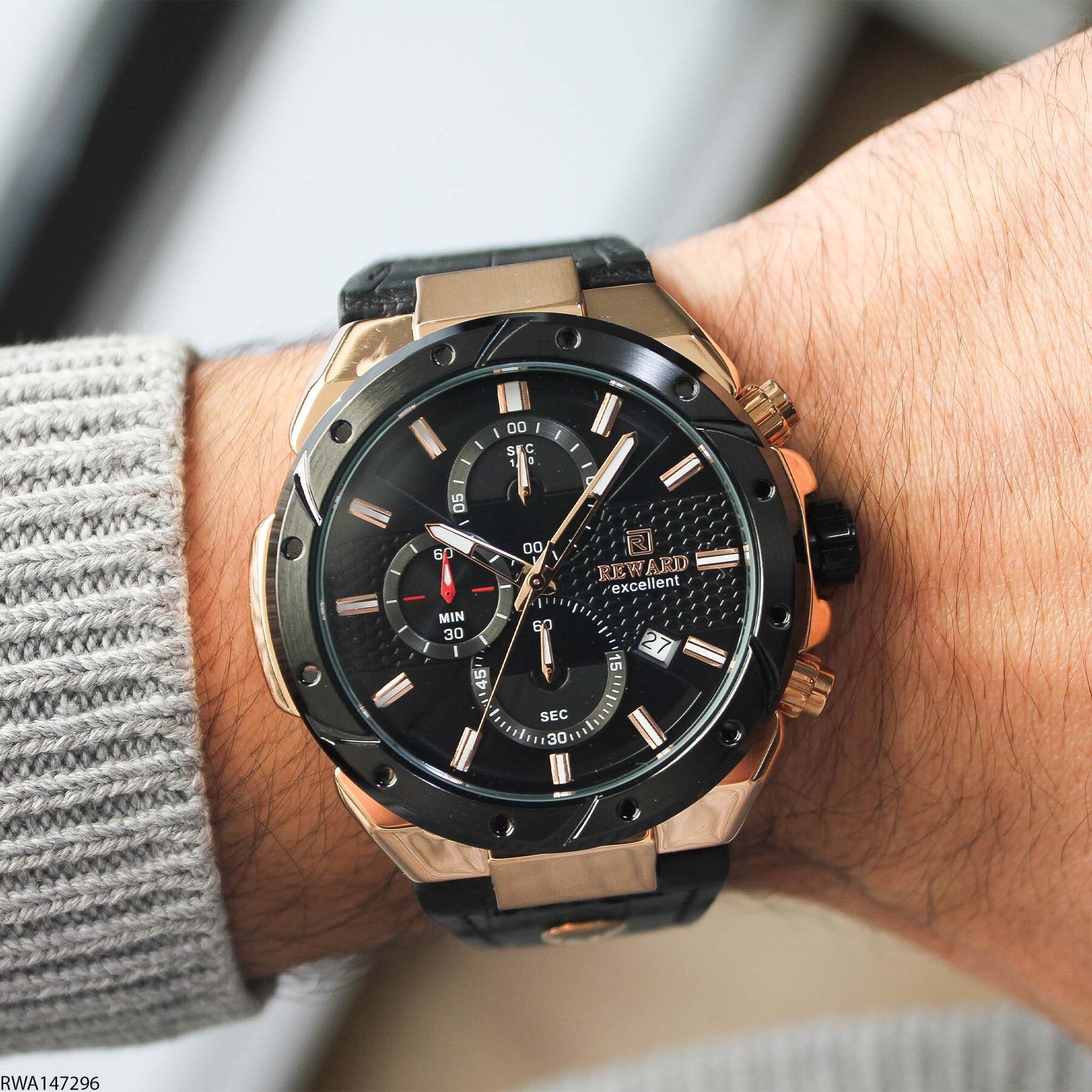 Reward RWA147154 Steel Strap Men Watch