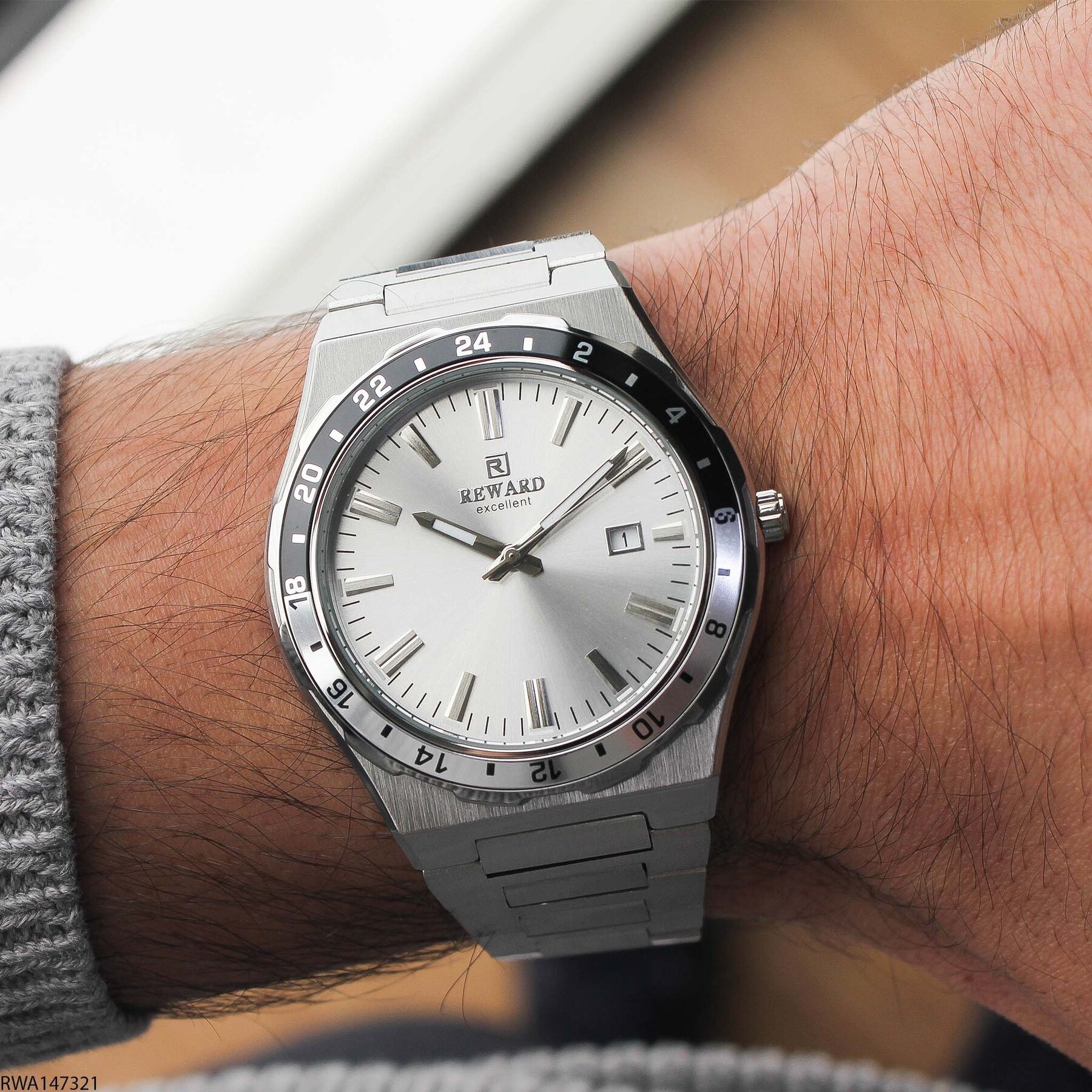 Reward RWA147154 Steel Strap Men Watch