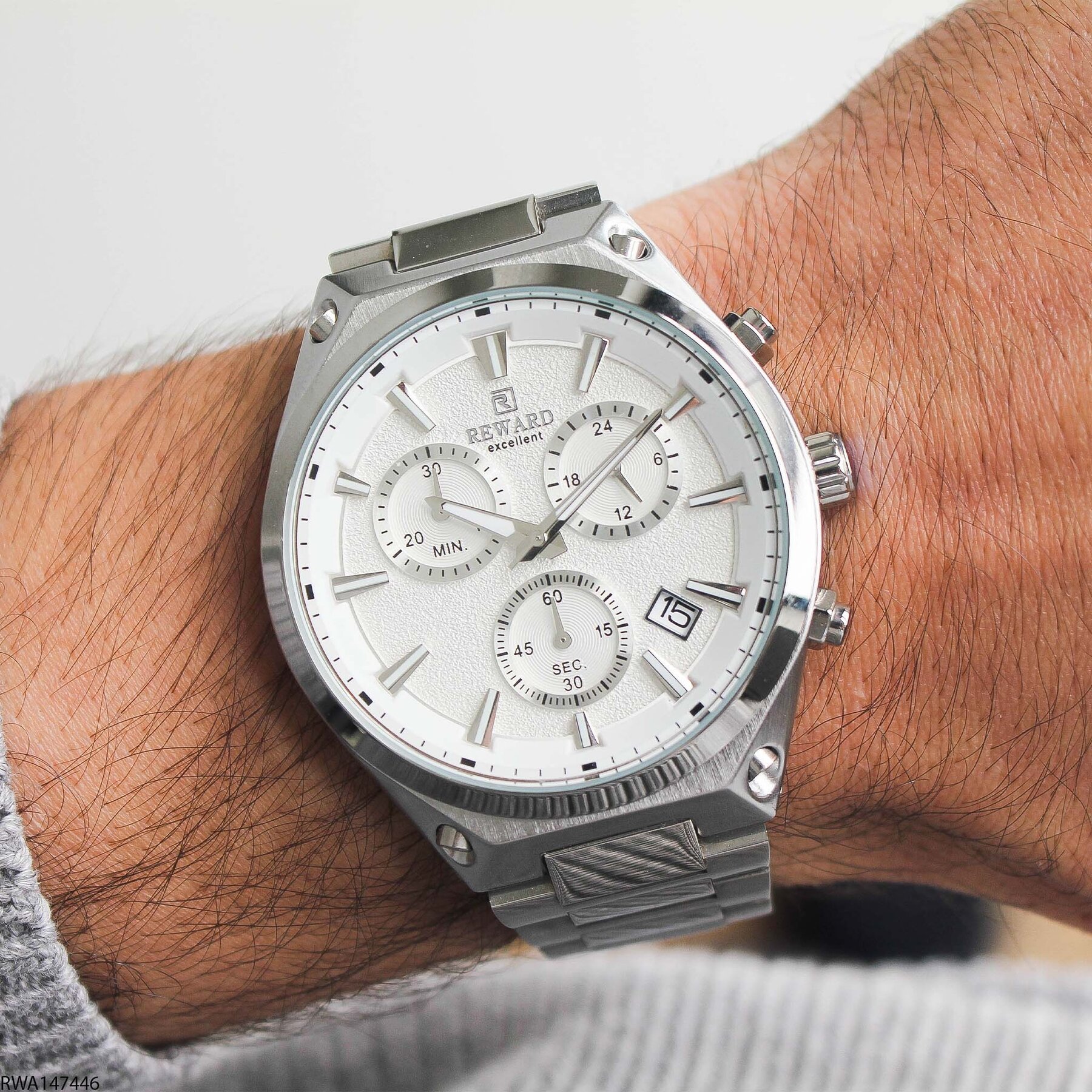 Reward RWA147154 Steel Strap Men Watch