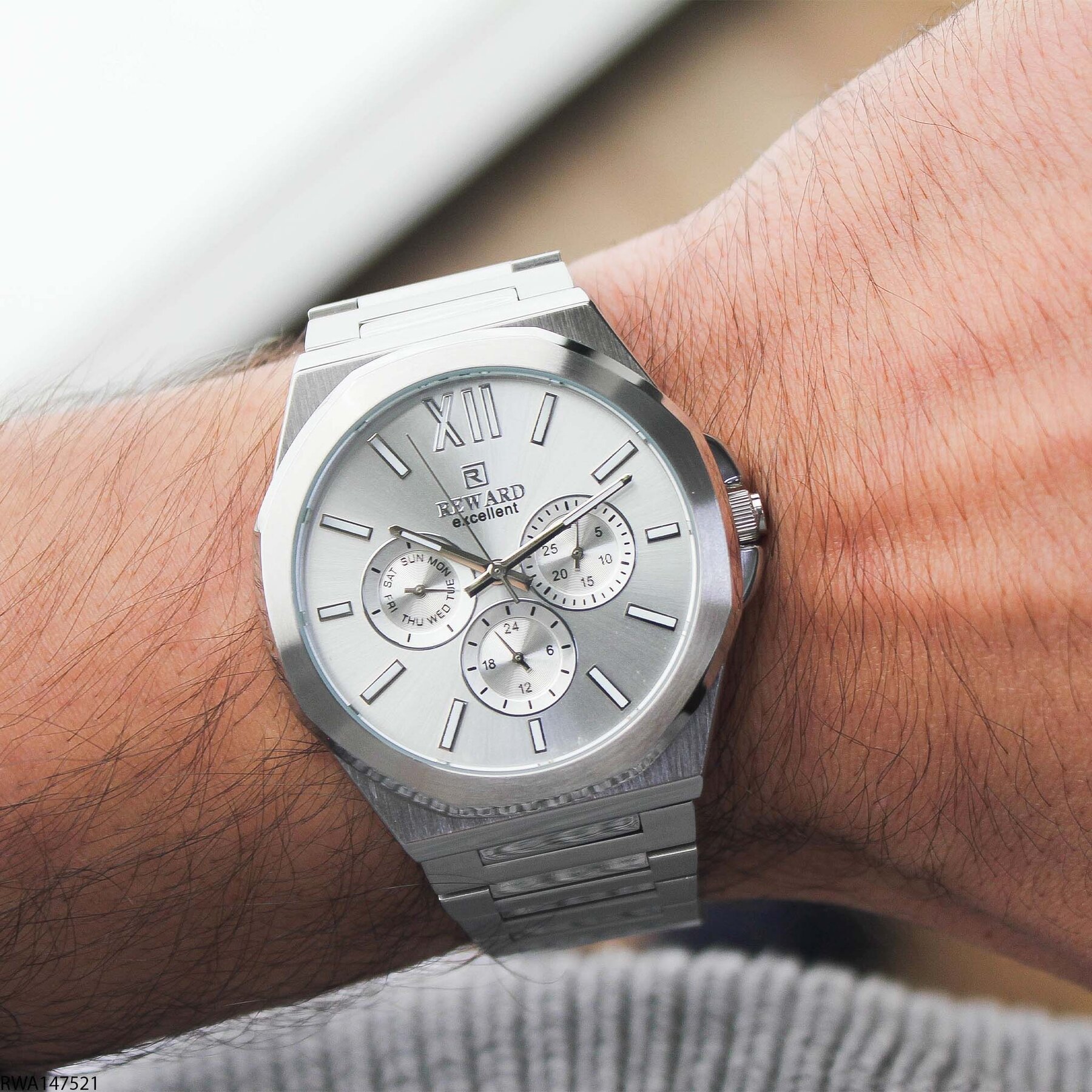 Reward RWA147154 Steel Strap Men Watch