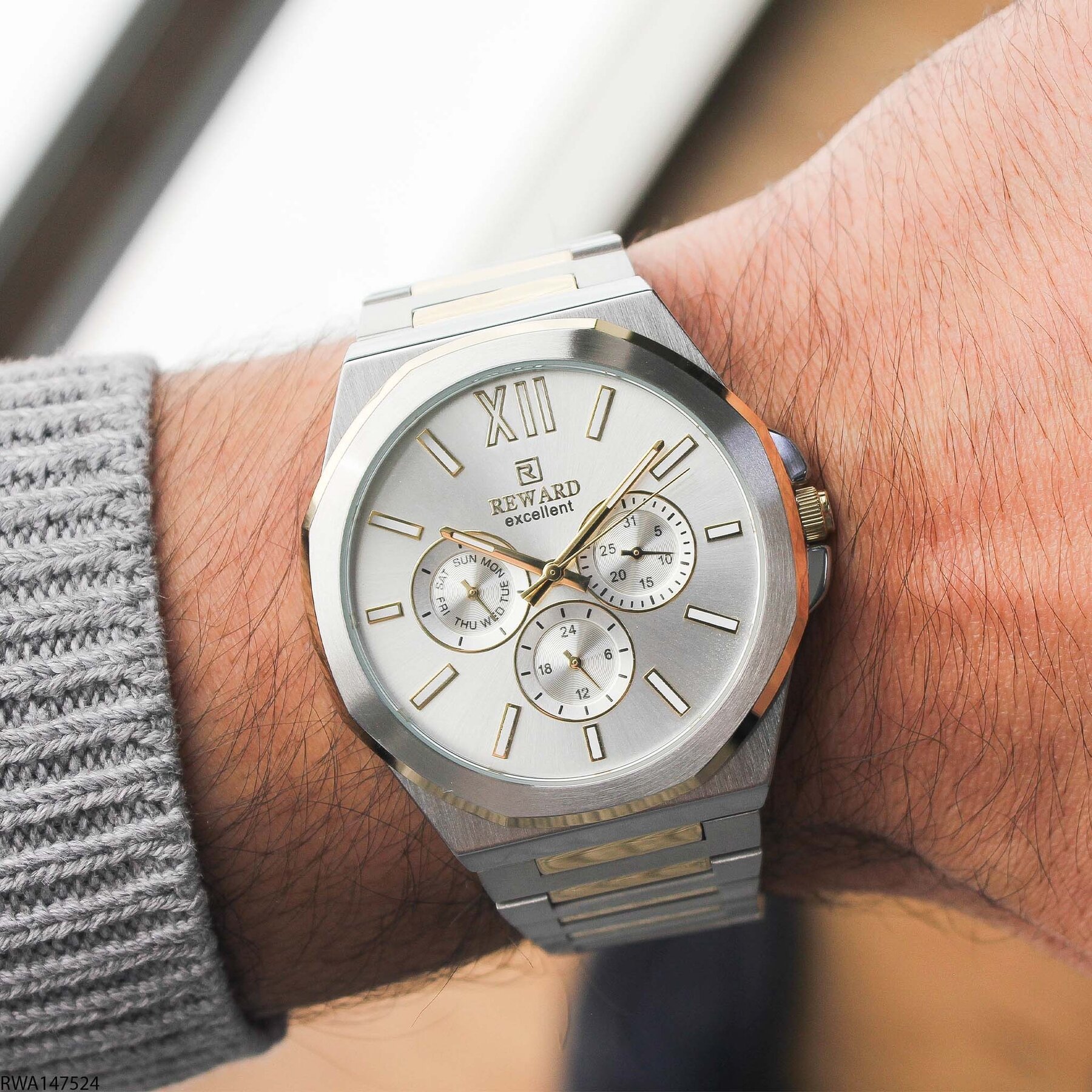 Reward RWA147154 Steel Strap Men Watch