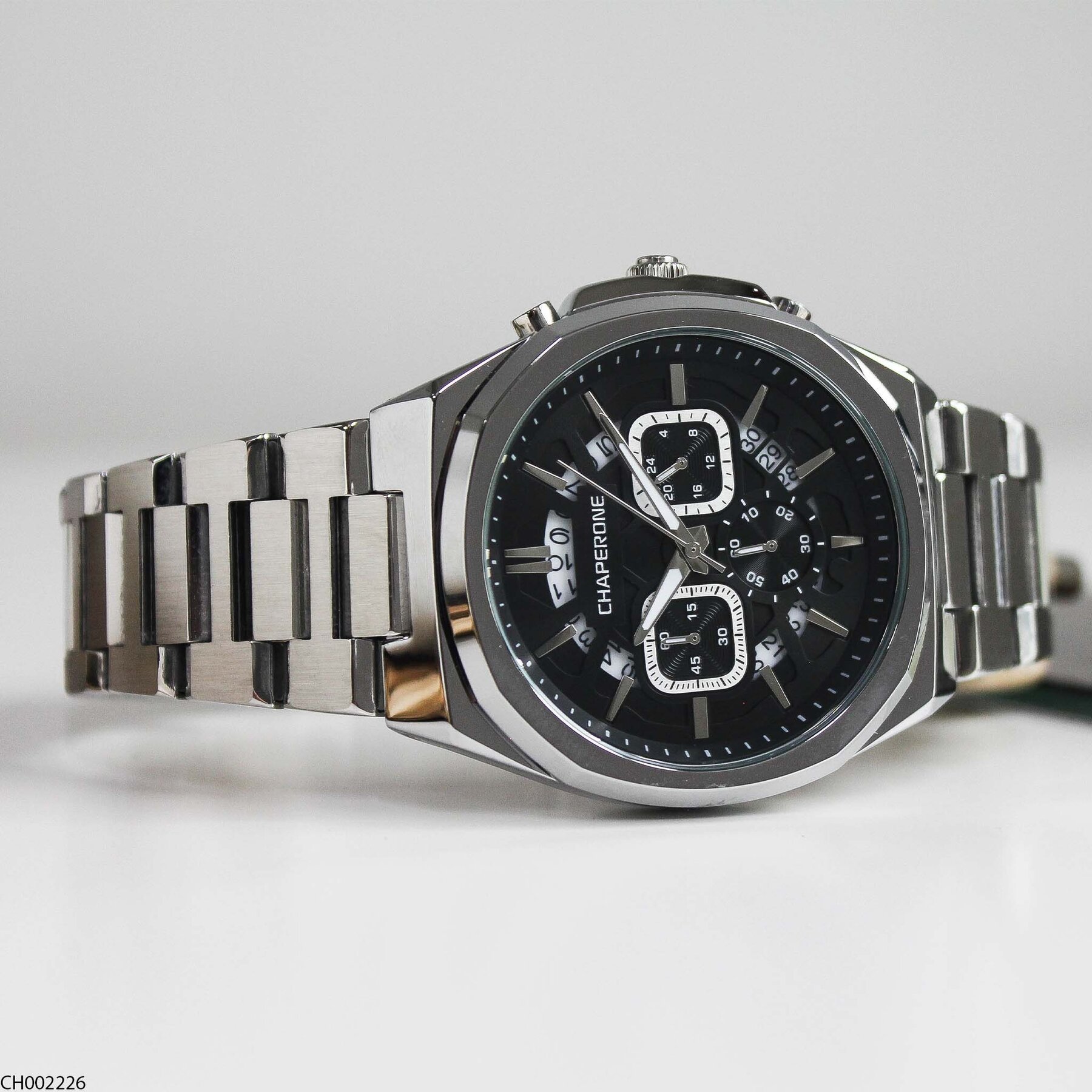 Chaperone CH002379 Steel Strap Men Watch