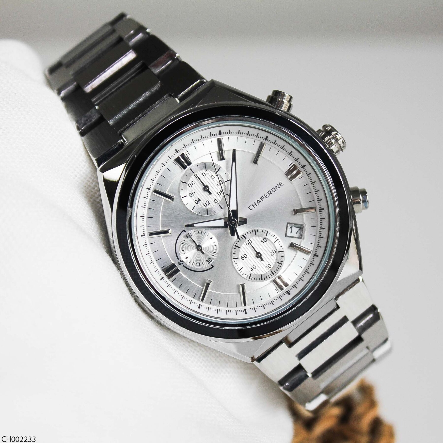 Chaperone CH002379 Steel Strap Men Watch