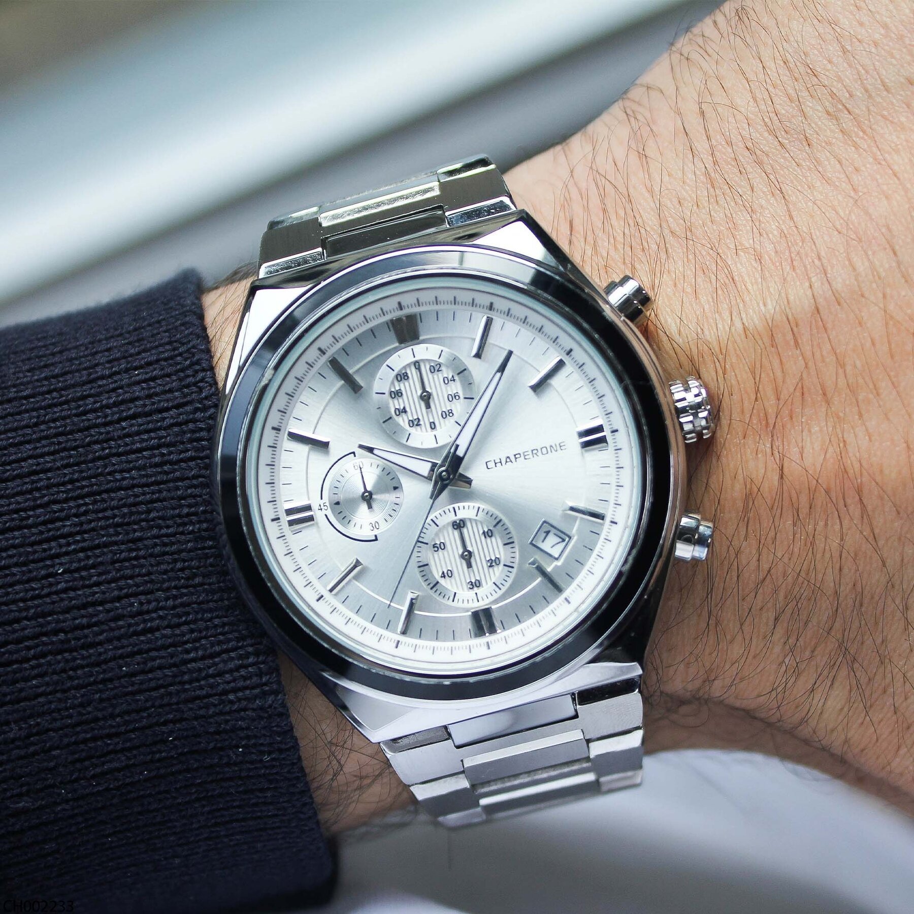 Chaperone CH002379 Steel Strap Men Watch