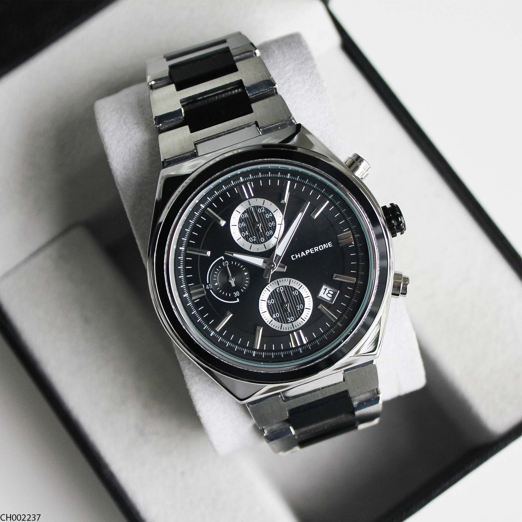 Chaperone CH002237 Çelik Kordonlu Erkek Kol Saati