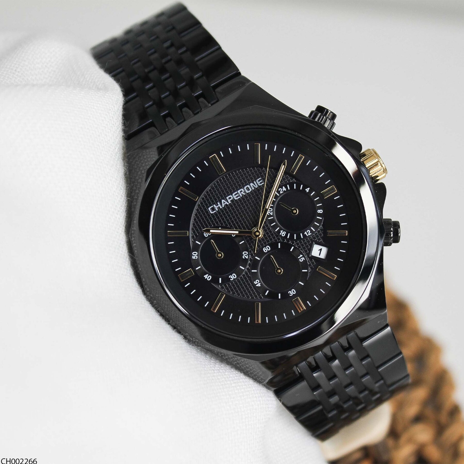 Chaperone CH002266 Çelik Kordonlu Erkek Kol Saati