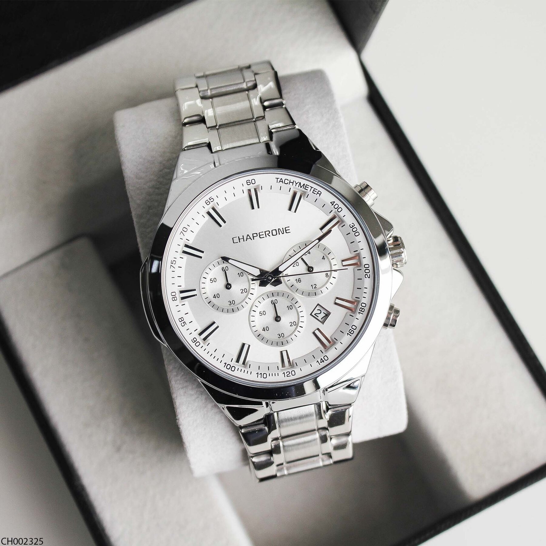 Chaperone CH002325 Çelik Kordonlu Erkek Kol Saati
