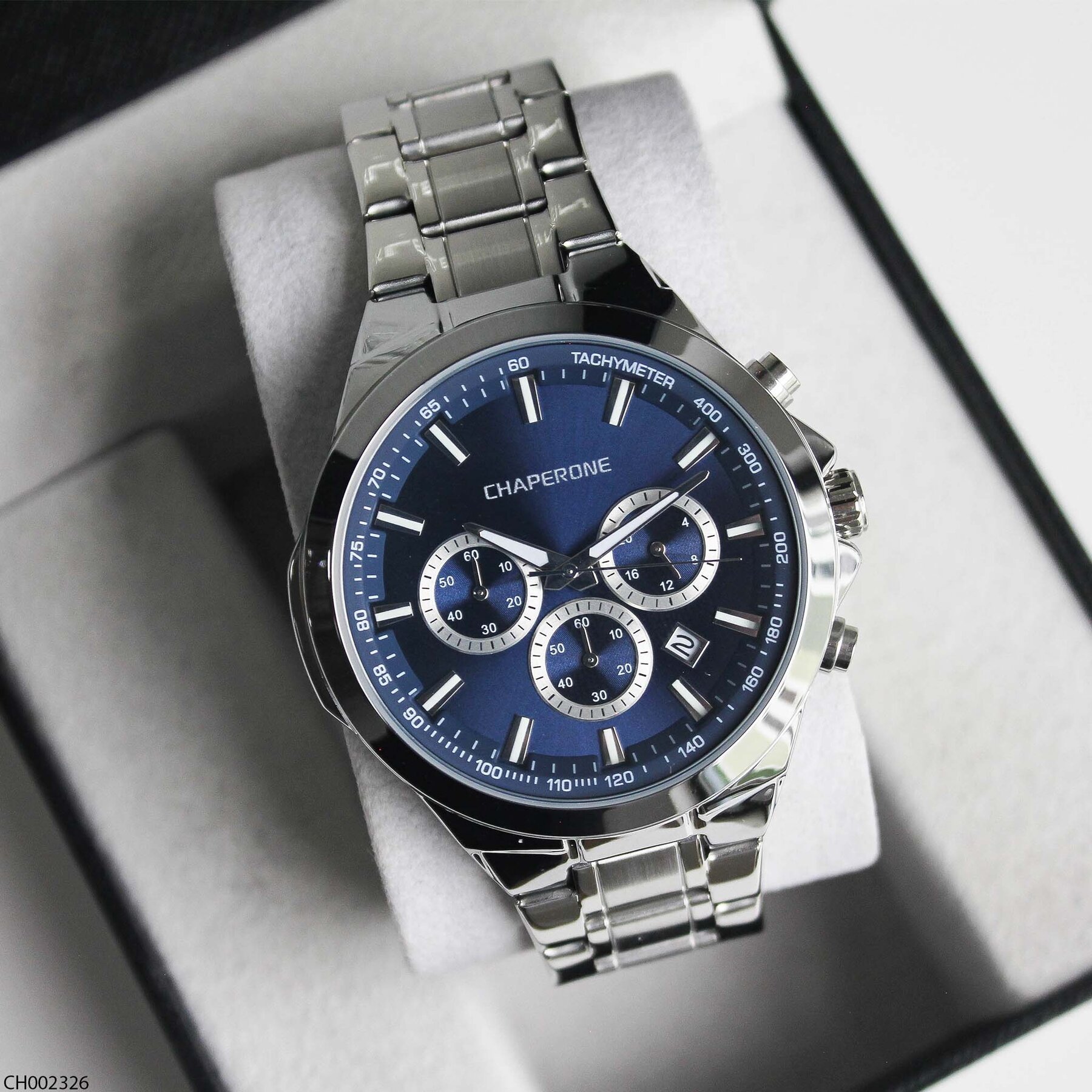 Chaperone CH002326 Çelik Kordonlu Erkek Kol Saati