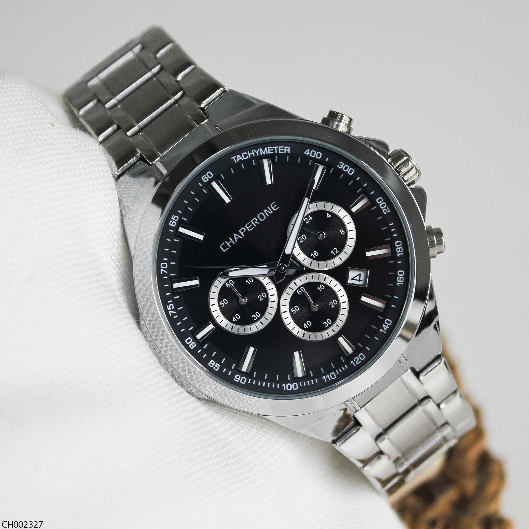 Chaperone CH002327 Çelik Kordonlu Erkek Kol Saati