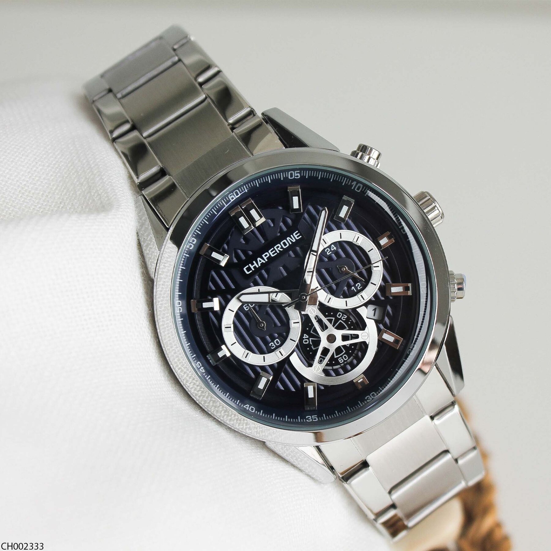 Chaperone CH002333 Çelik Kordonlu Erkek Kol Saati