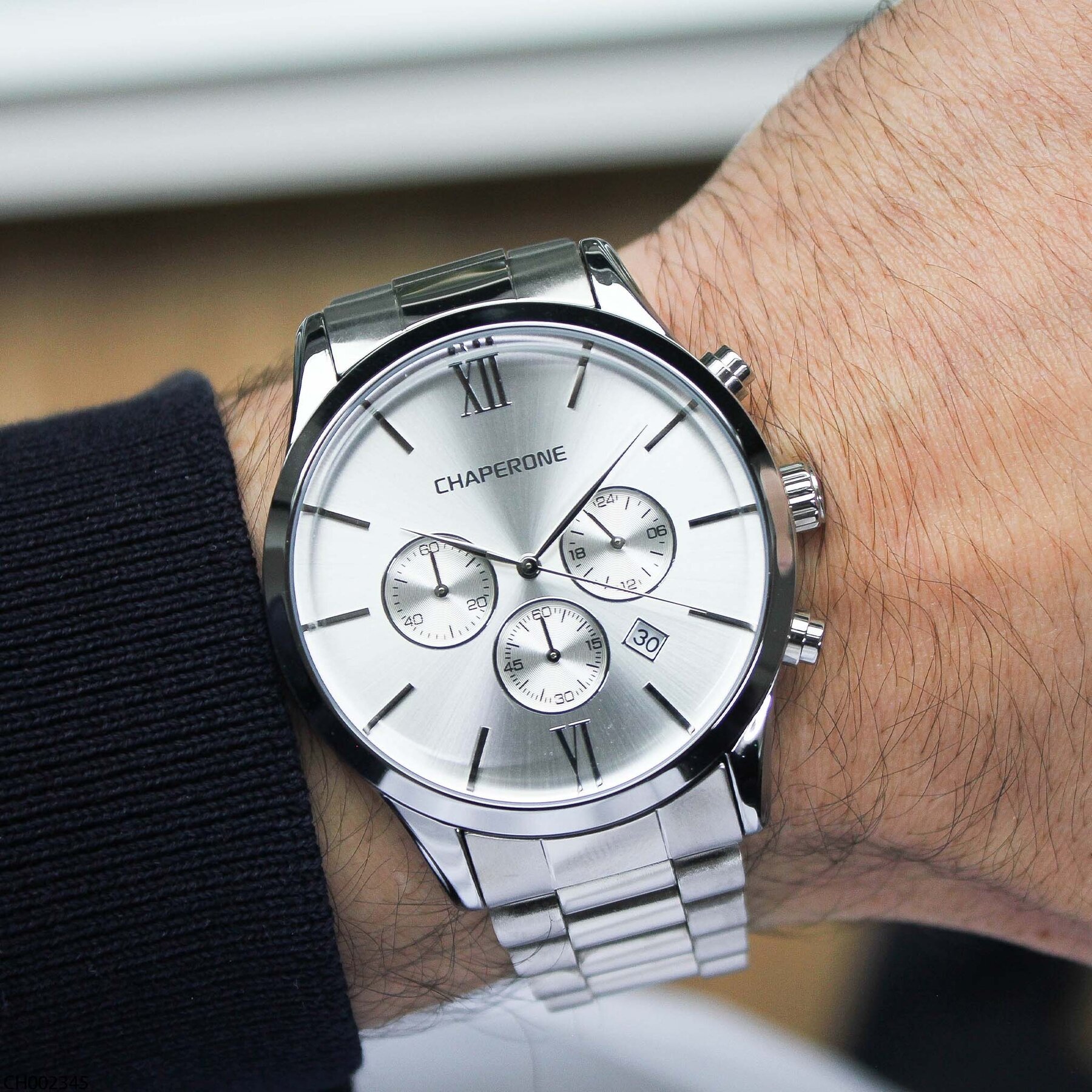 Chaperone CH002379 Steel Strap Men Watch