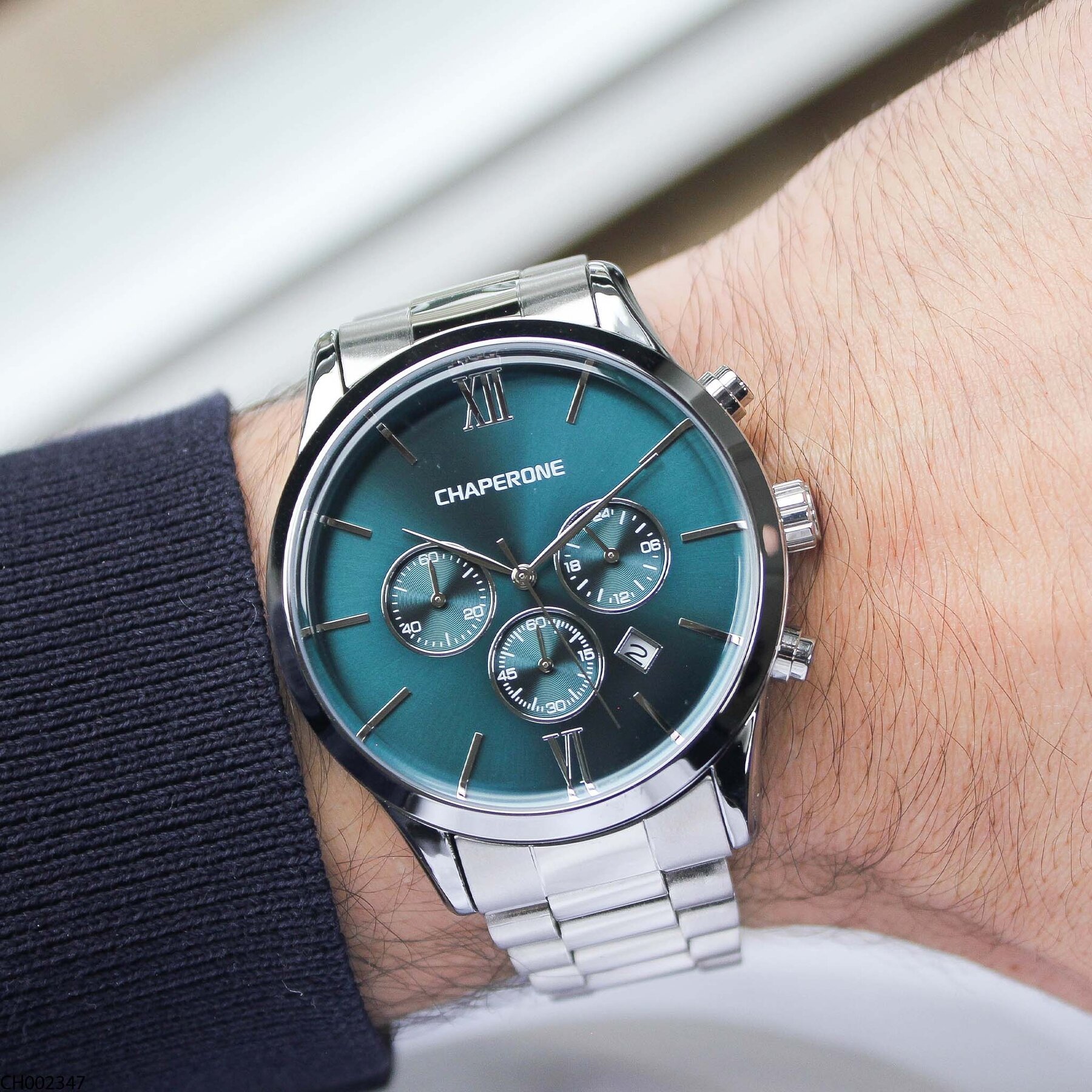 Chaperone CH002379 Steel Strap Men Watch