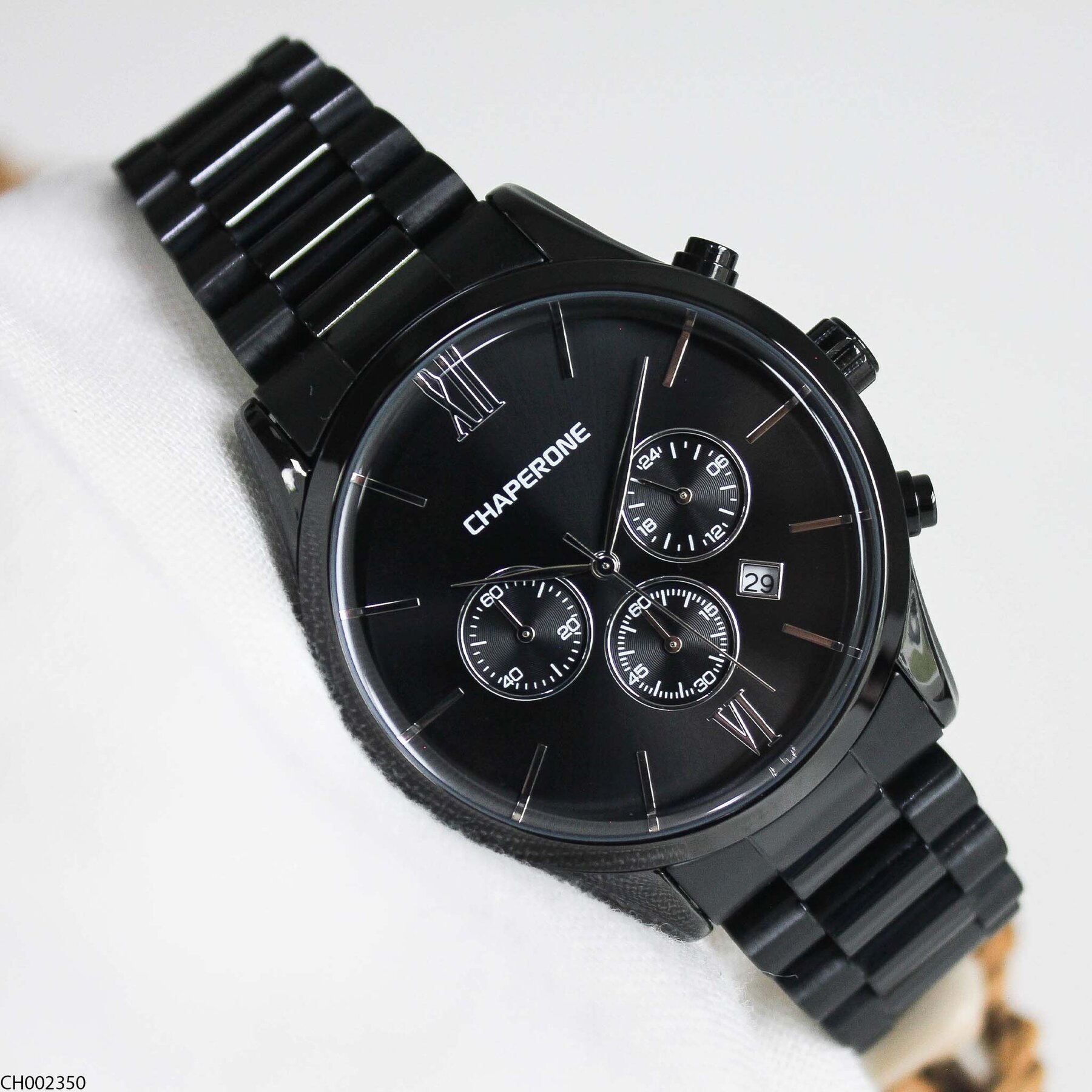Chaperone CH002350 Çelik Kordonlu Erkek Kol Saati