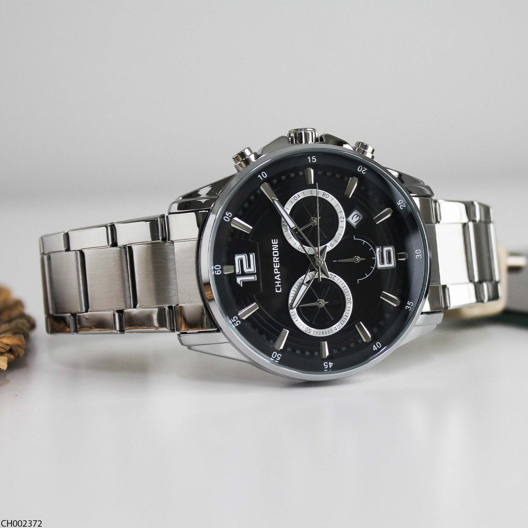 Chaperone CH002372 Çelik Kordonlu Erkek Kol Saati