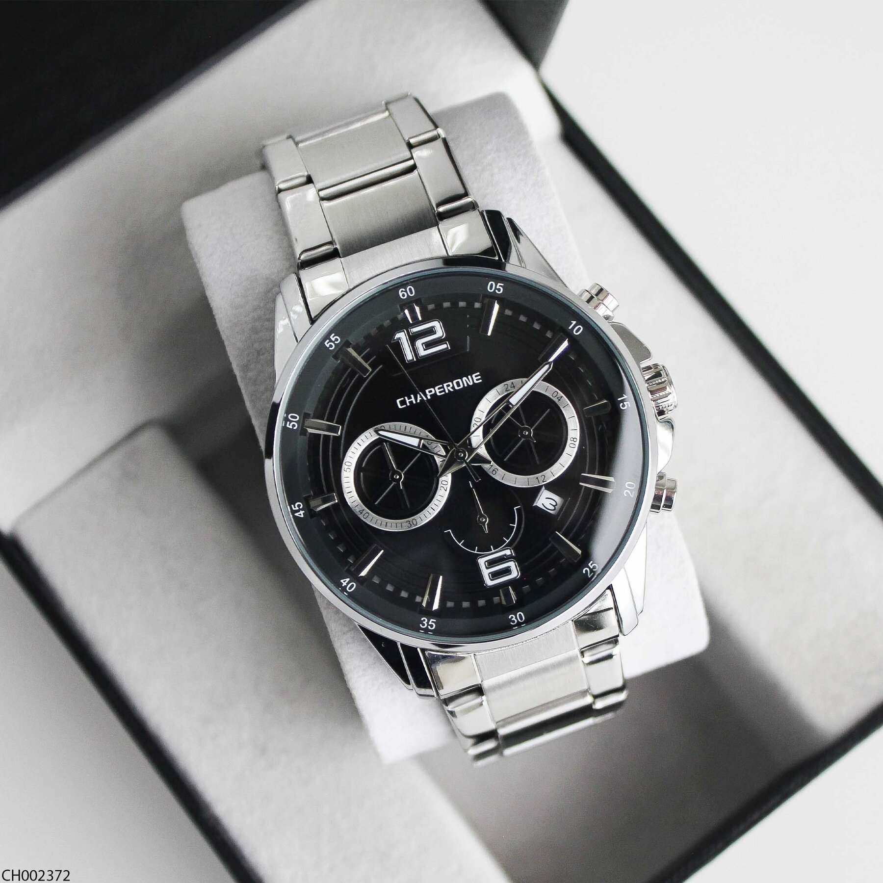 Chaperone CH002372 Çelik Kordonlu Erkek Kol Saati
