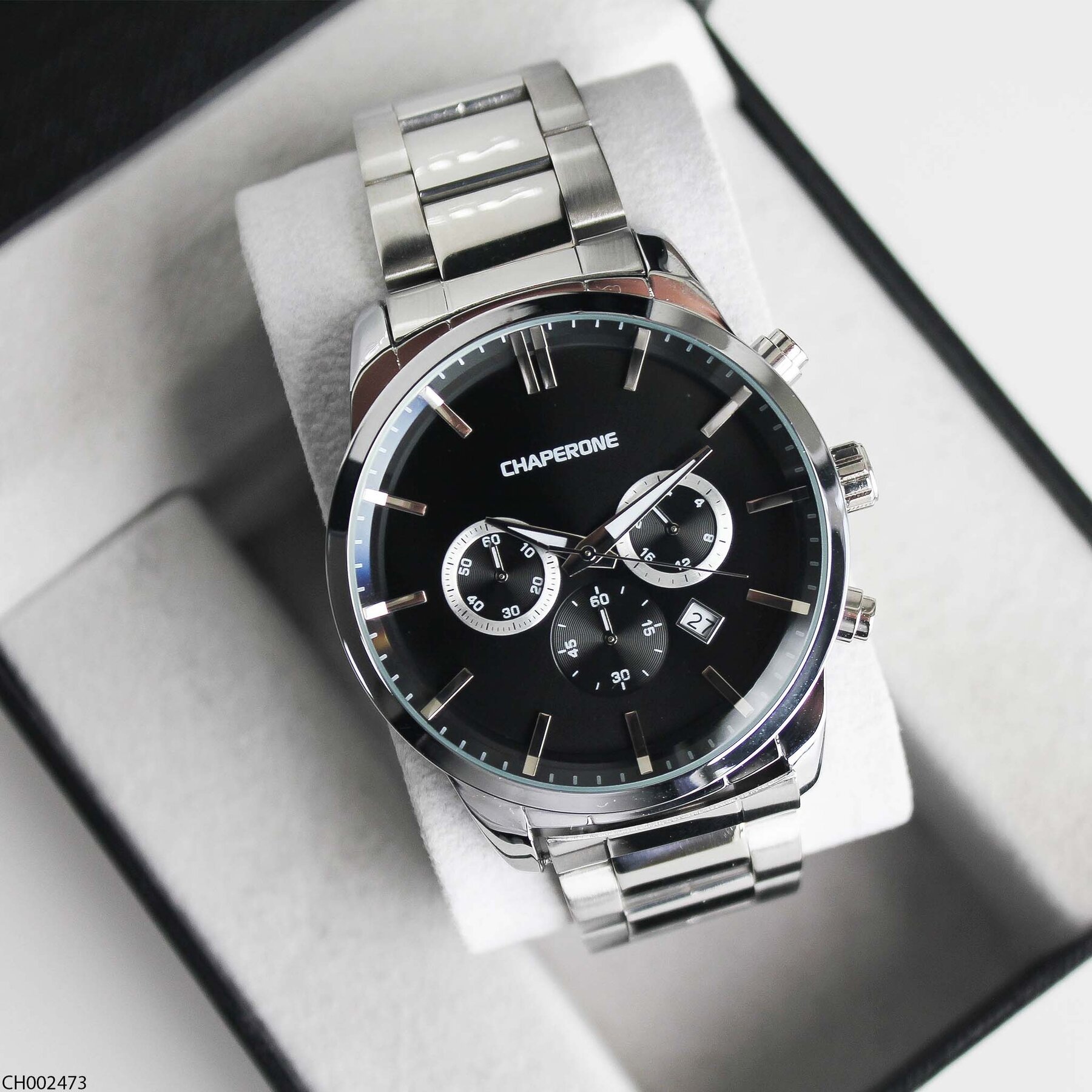 Chaperone CH002473 Çelik Kordonlu Erkek Kol Saati