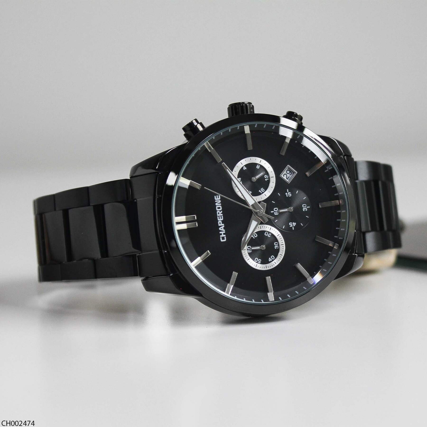 Chaperone CH002474 Çelik Kordonlu Erkek Kol Saati