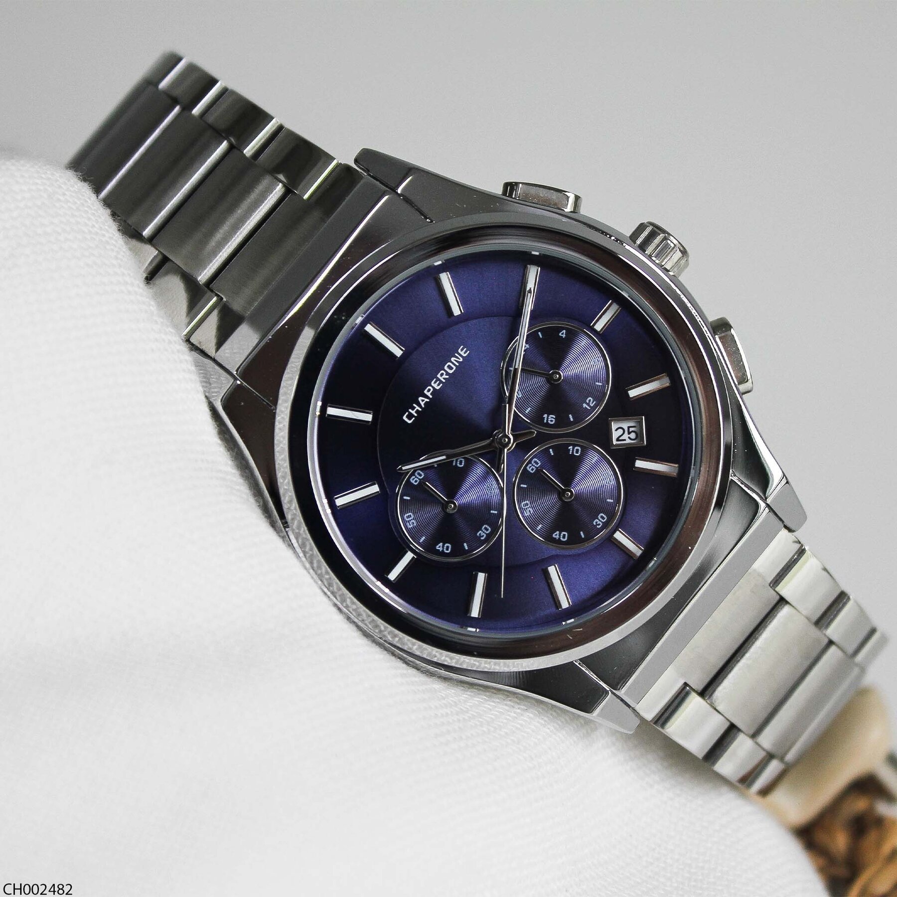 Chaperone CH002482 Çelik Kordonlu Erkek Kol Saati