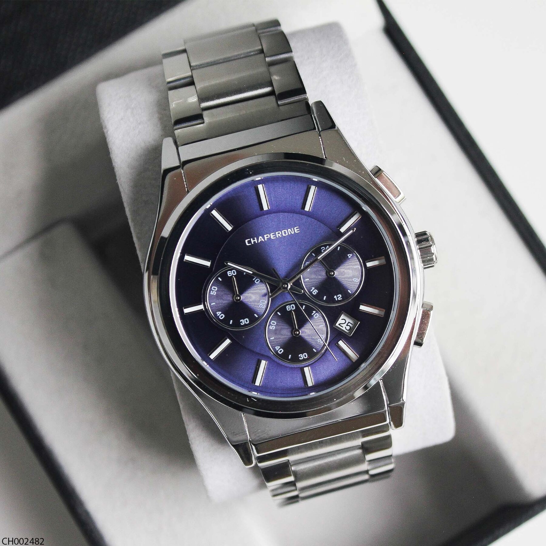 Chaperone CH002482 Çelik Kordonlu Erkek Kol Saati