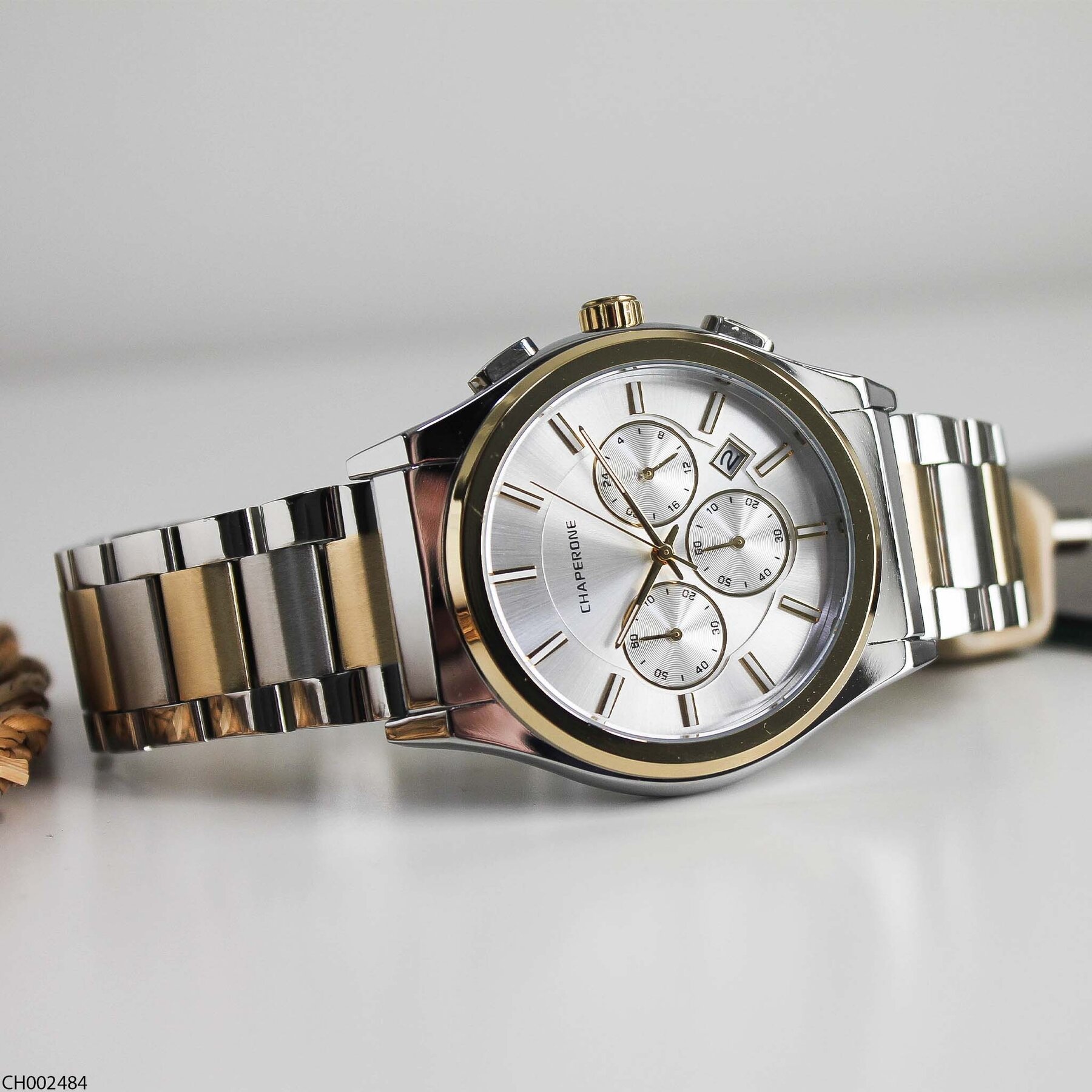 Chaperone CH002484 Çelik Kordonlu Erkek Kol Saati