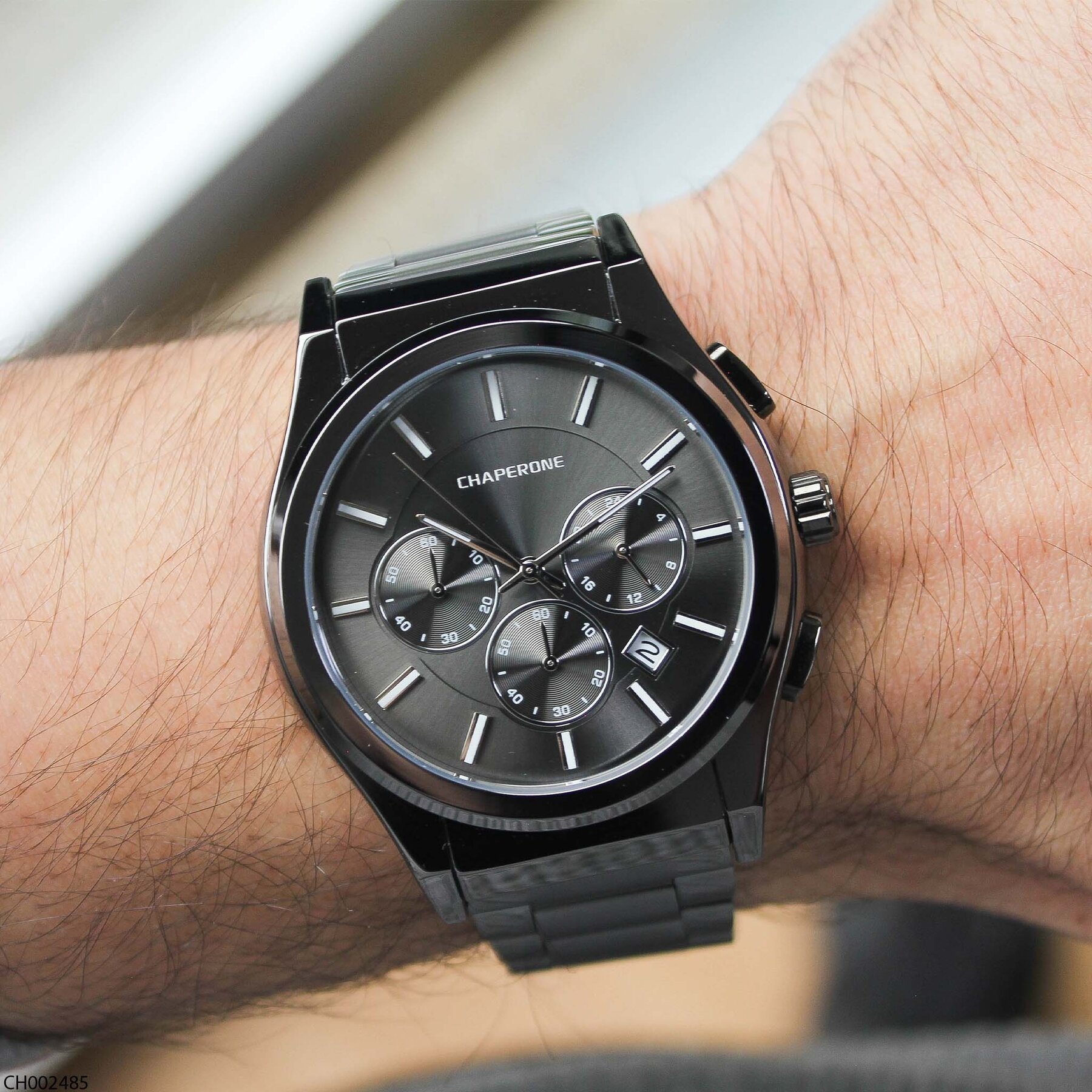Chaperone CH002485 Çelik Kordonlu Erkek Kol Saati