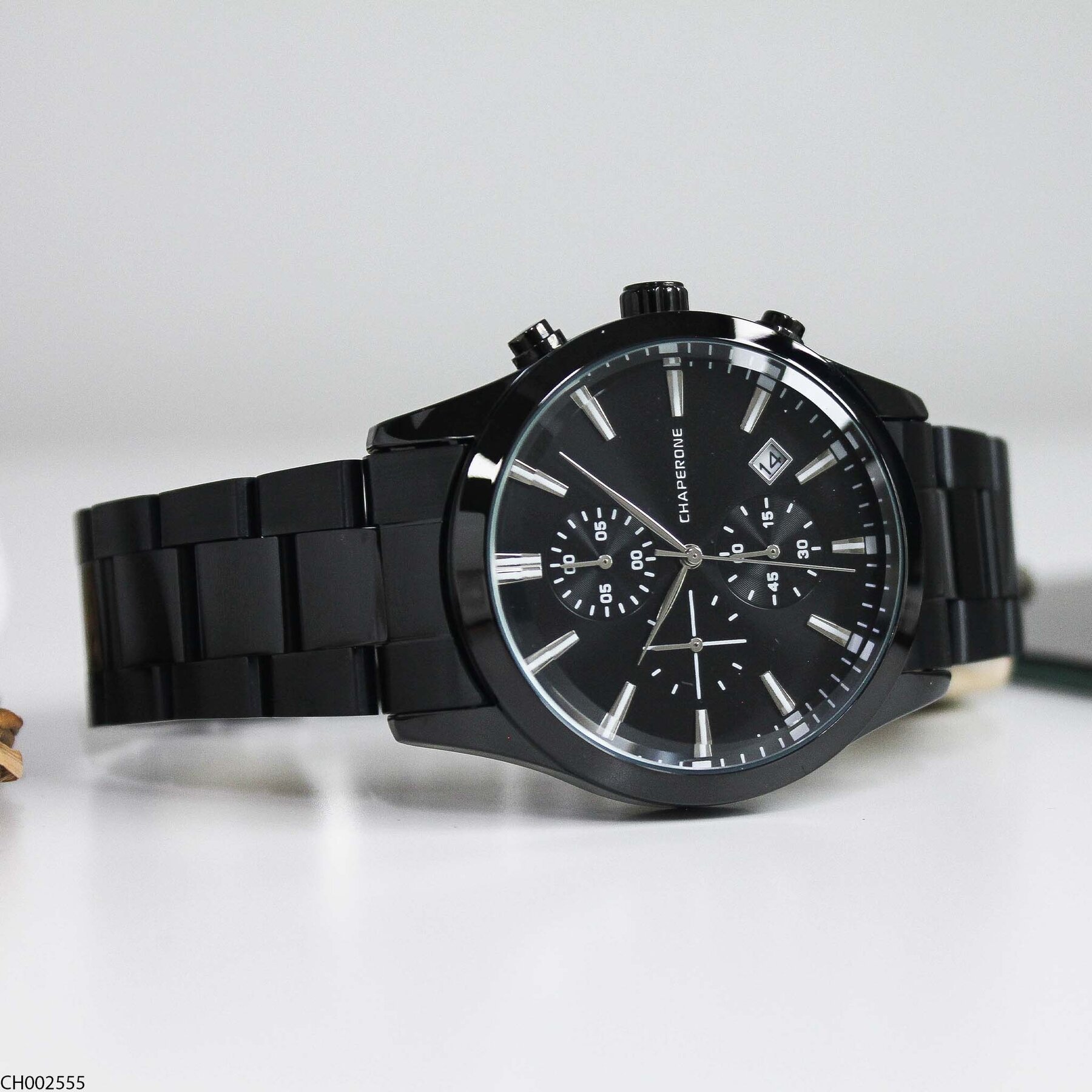 Chaperone CH002555 Çelik Kordonlu Erkek Kol Saati
