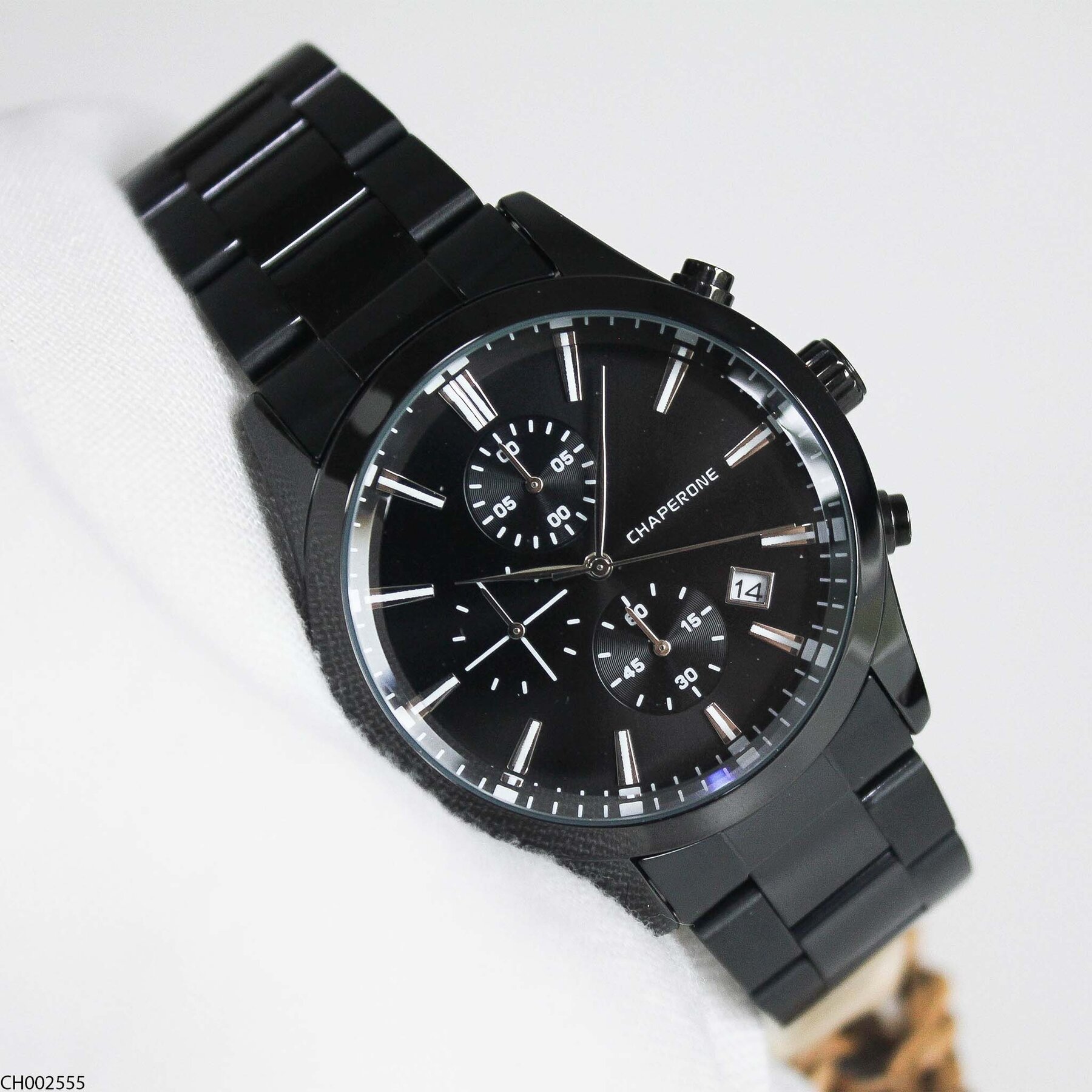 Chaperone CH002555 Çelik Kordonlu Erkek Kol Saati