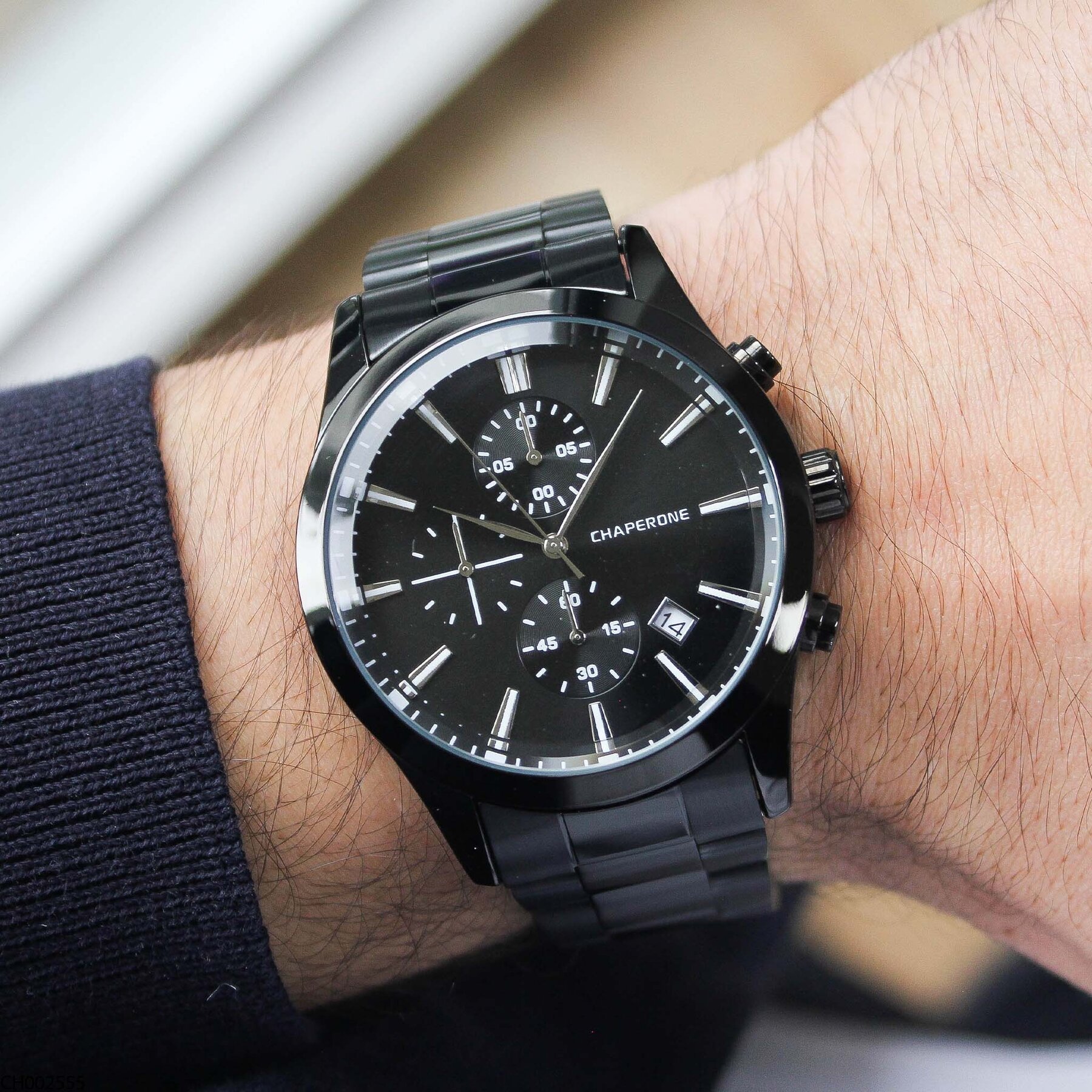 Chaperone CH002555 Çelik Kordonlu Erkek Kol Saati