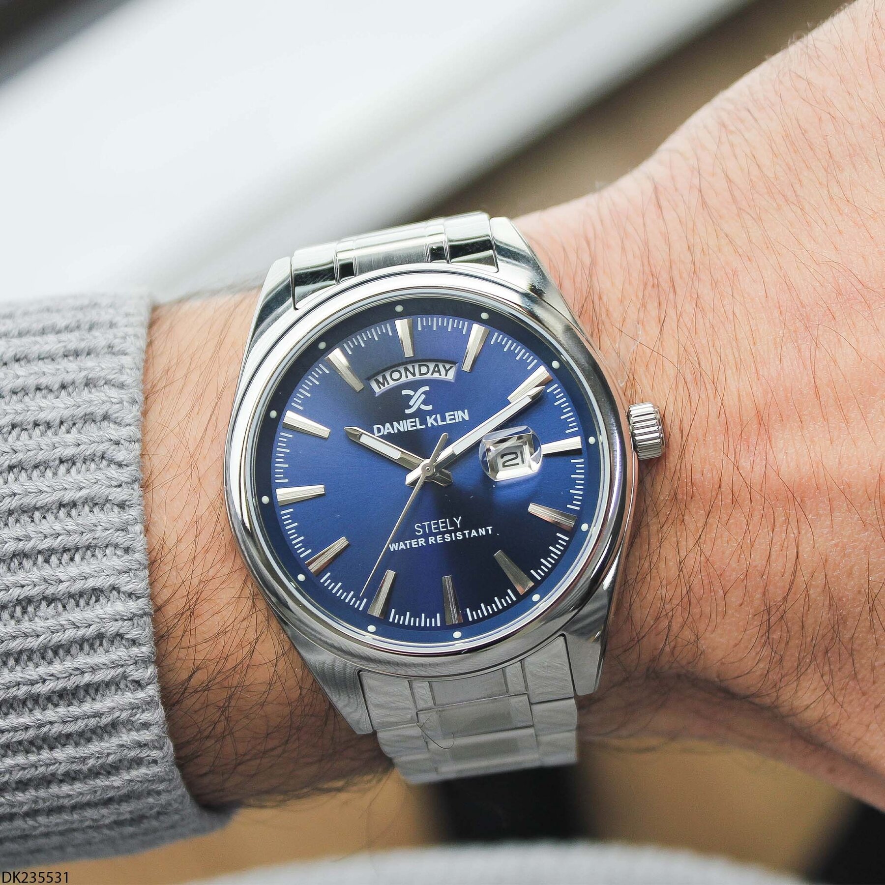 Daniel Klein DK235531 Çelik Kordonlu Erkek Kol Saati