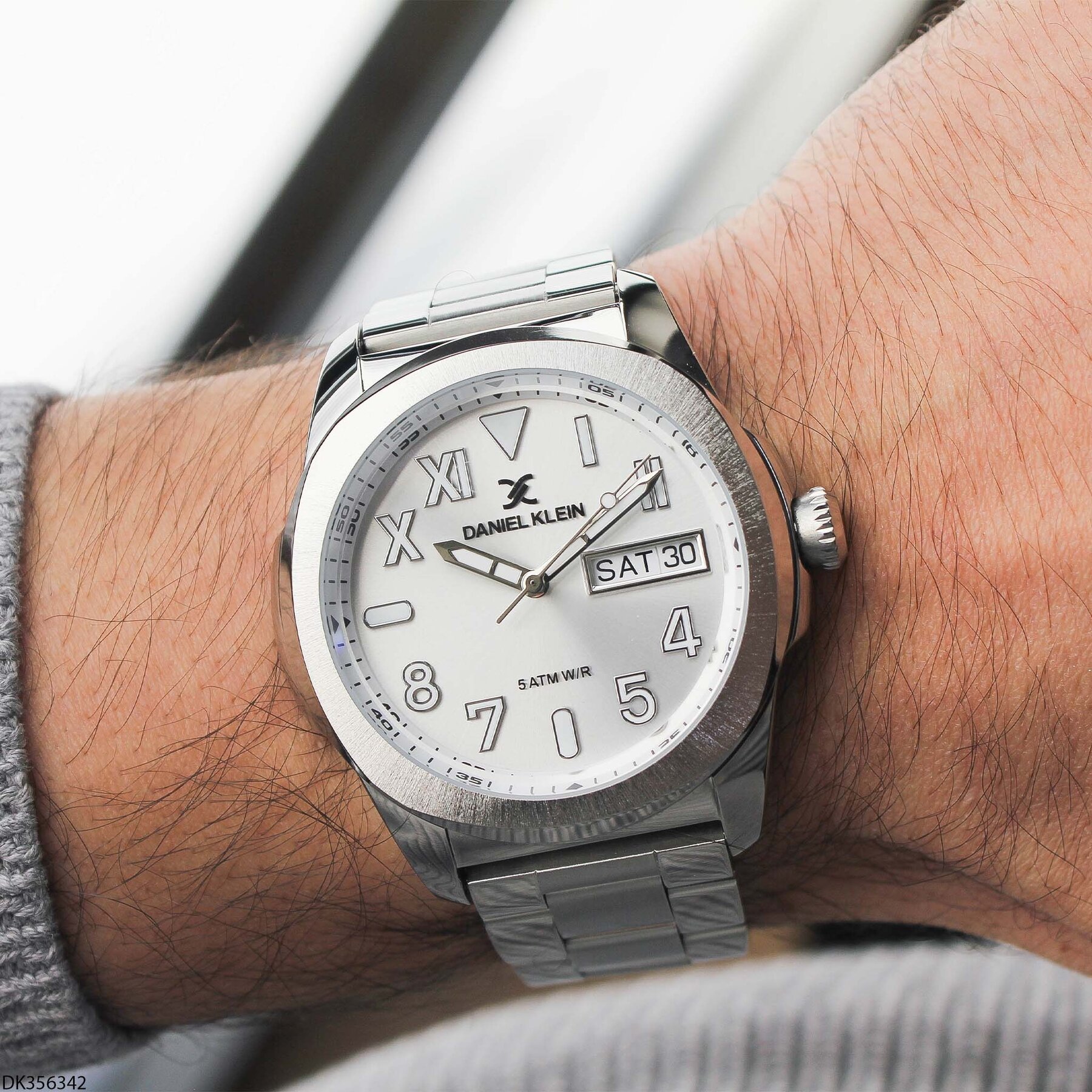 Daniel Klein DK356342 Çelik Kordonlu Erkek Kol Saati