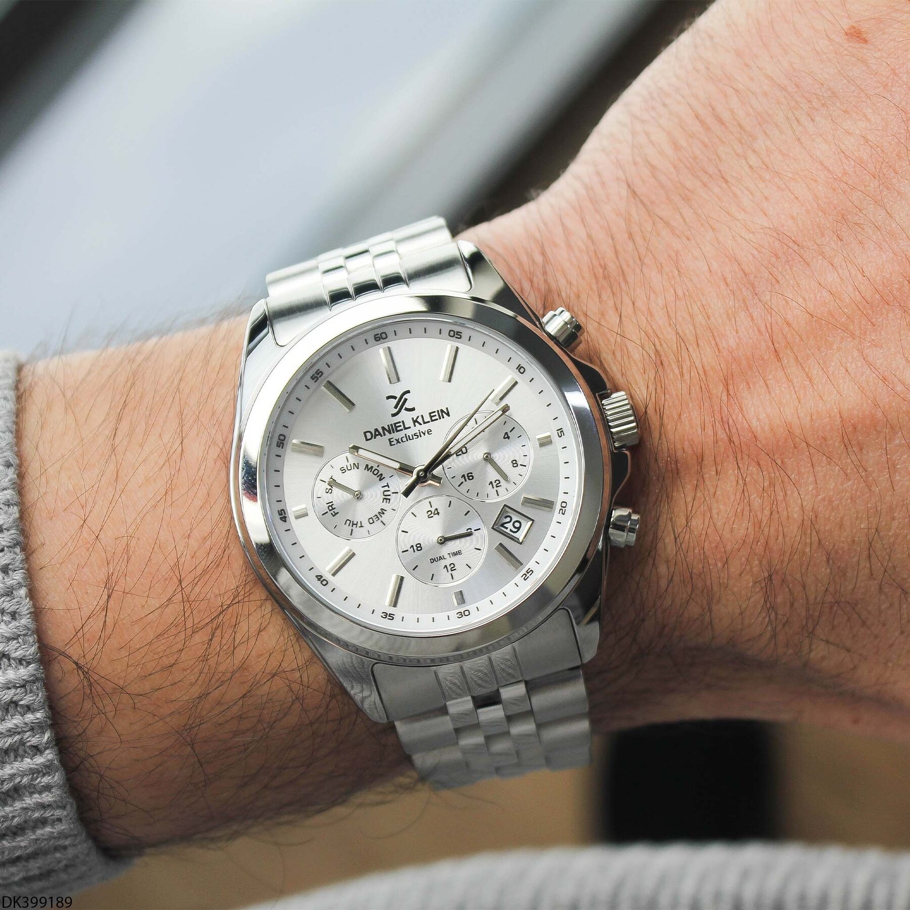 Daniel Klein DK399189 Çelik Kordonlu Erkek Kol Saati