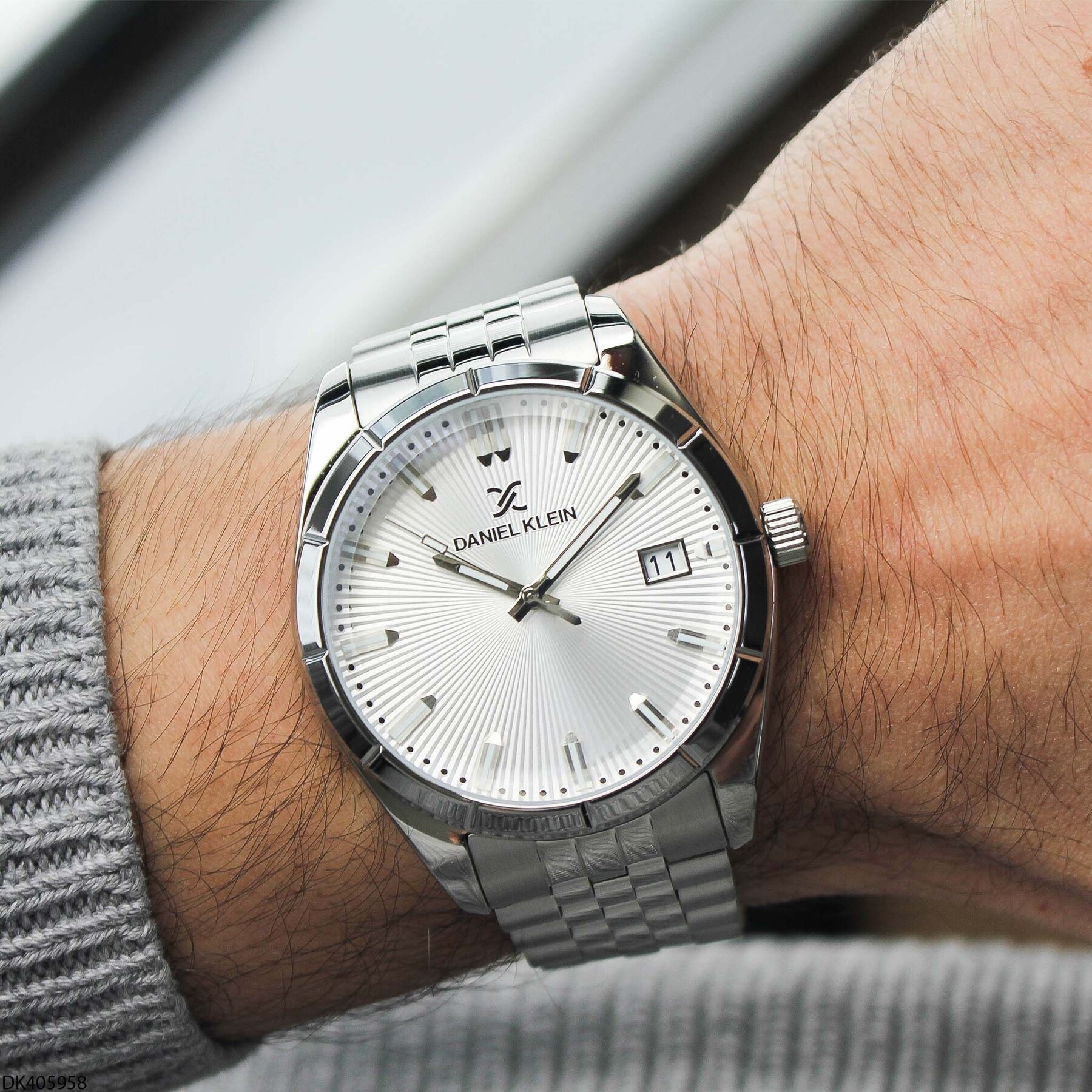 Daniel Klein DK405958 Çelik Kordonlu Erkek Kol Saati