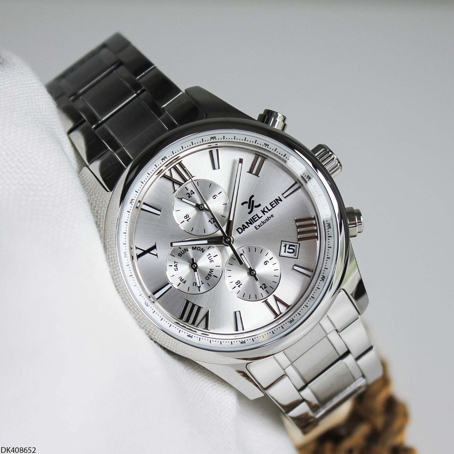 Daniel Klein DK408652 Çelik Kordonlu Erkek Kol Saati