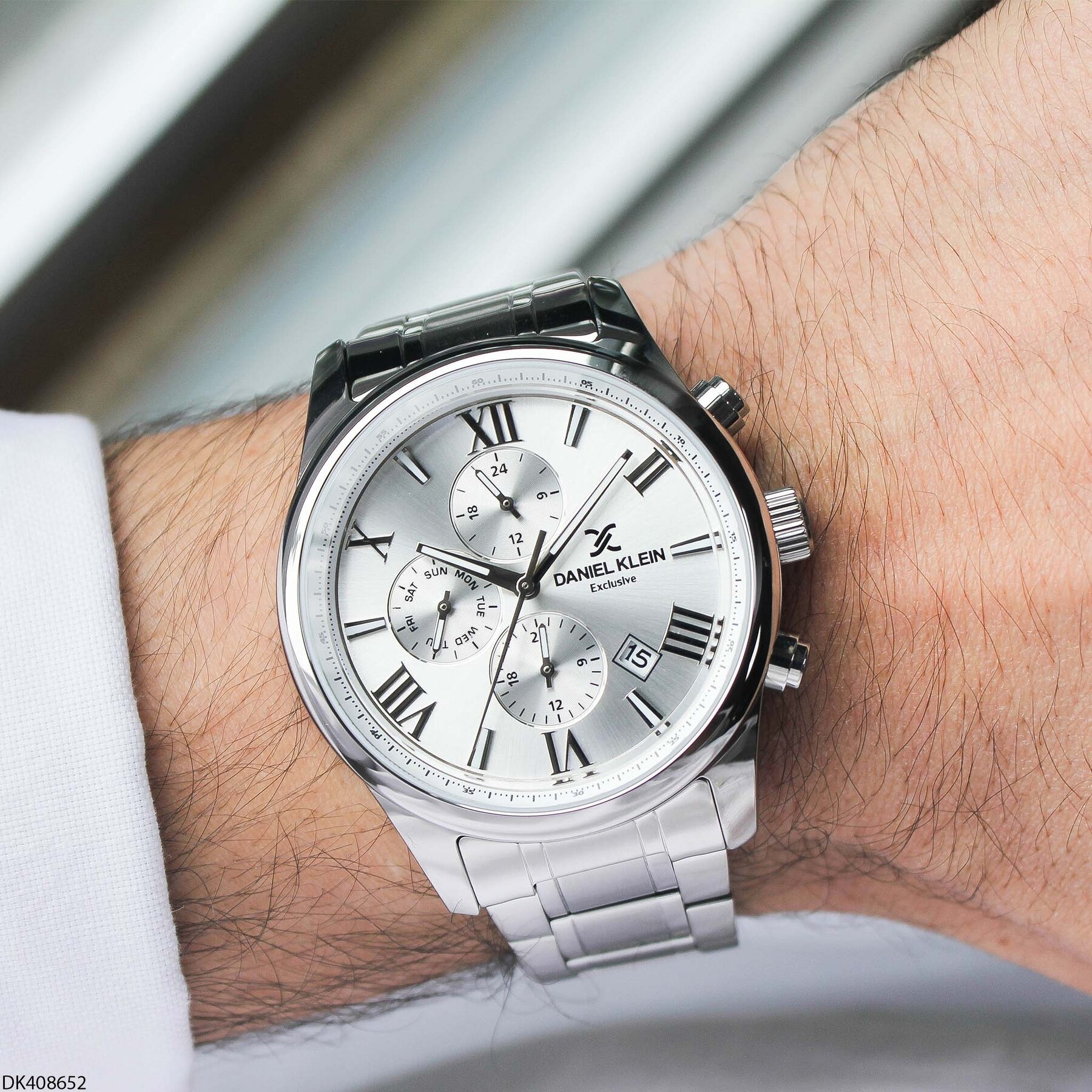 Daniel Klein DK408652 Çelik Kordonlu Erkek Kol Saati