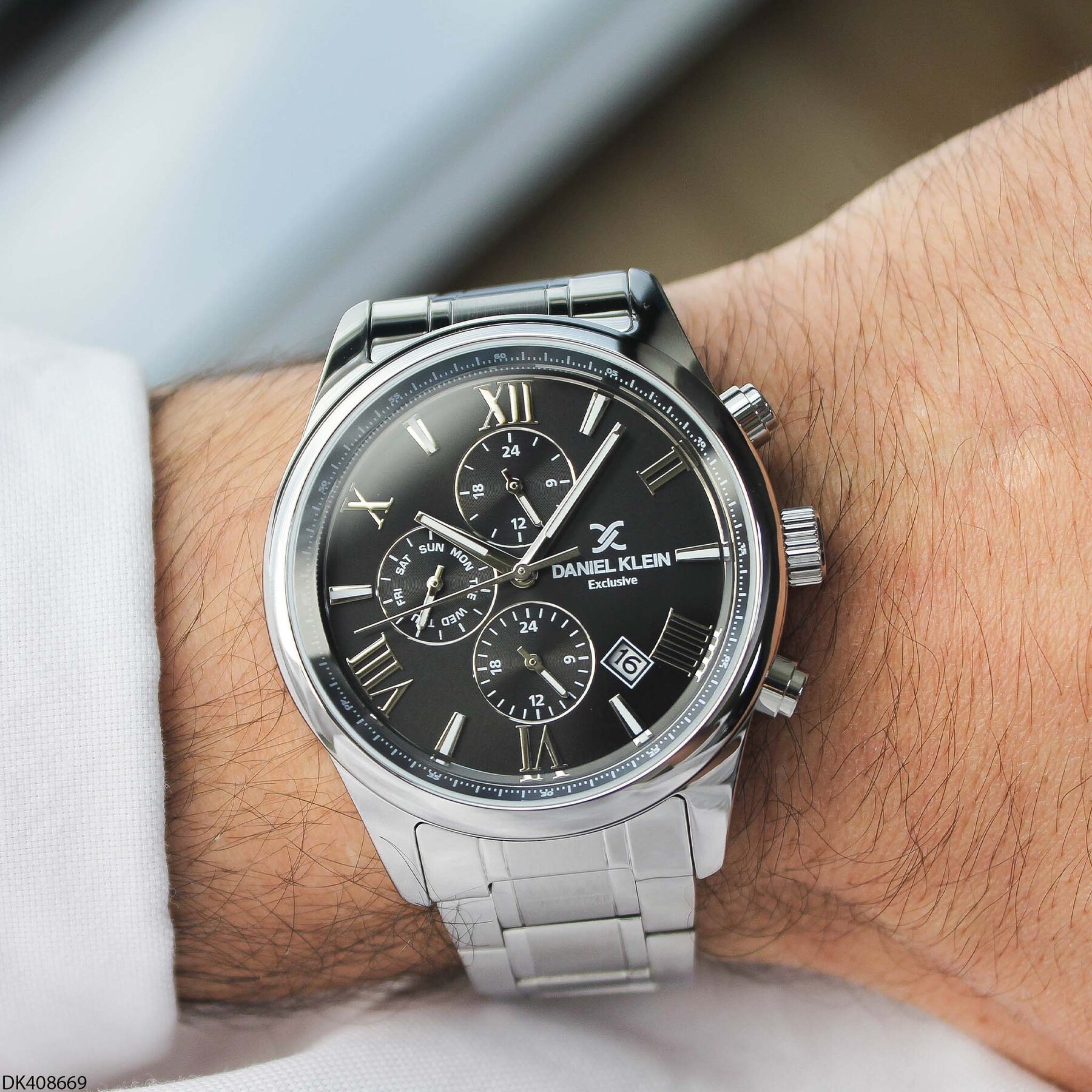 Daniel Klein DK408669 Çelik Kordonlu Erkek Kol Saati