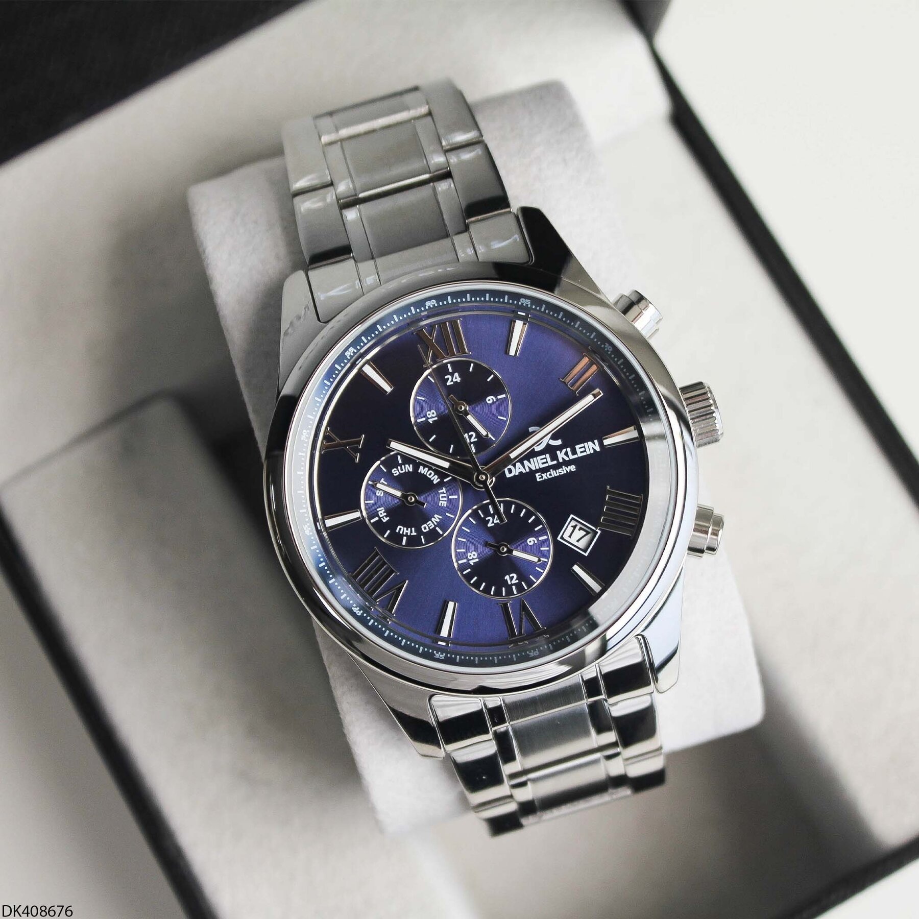 Daniel Klein DK408676 Çelik Kordonlu Erkek Kol Saati