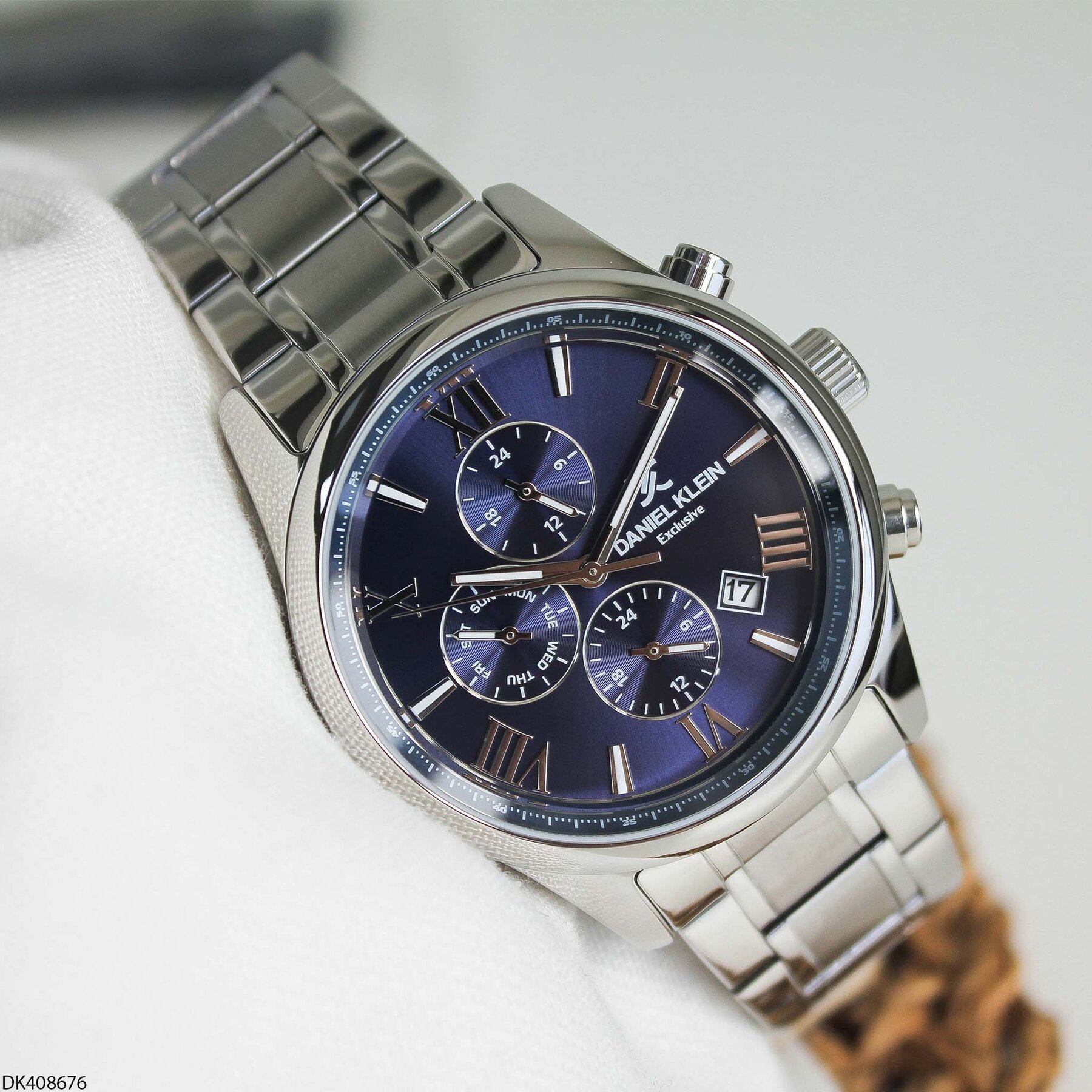 Daniel Klein DK408676 Çelik Kordonlu Erkek Kol Saati